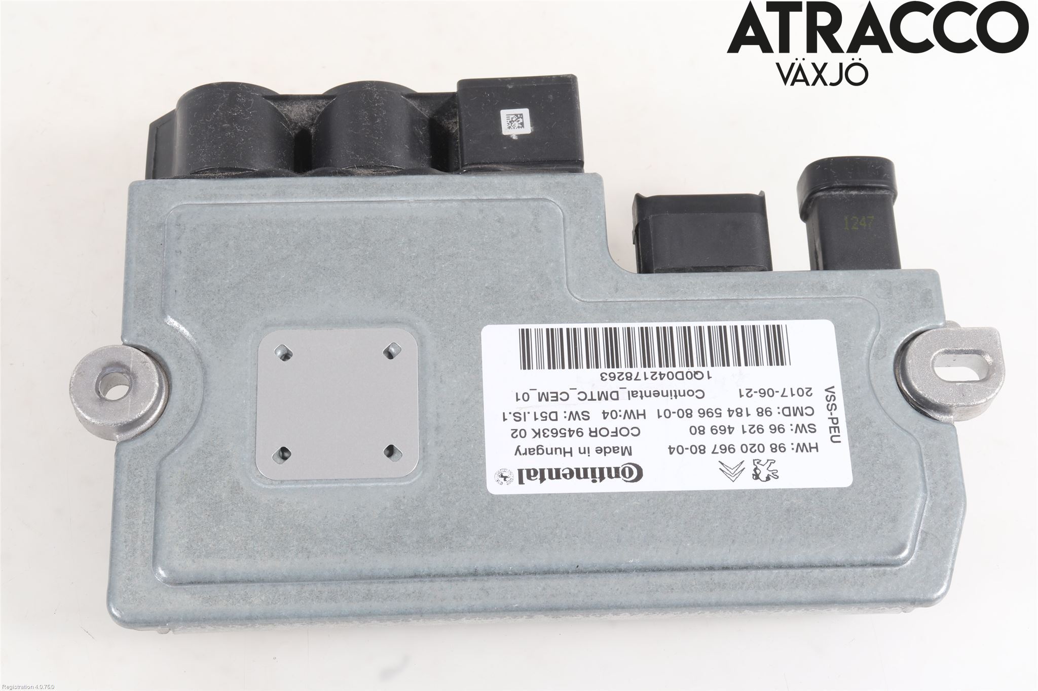 Peugeot 5008 17-24 Styrenhet Start/Stopp