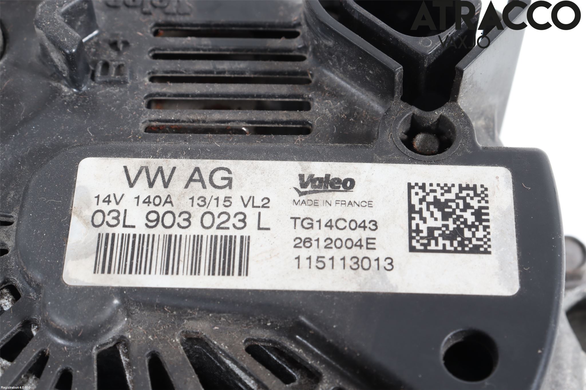 Volkswagen VW GOLF / E-GOLF VII 13-20 Generator