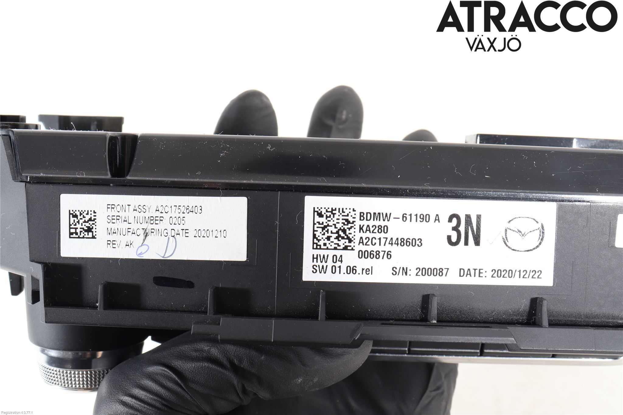 Mazda CX-30 20- Ac Styrenhet Ac Manöveren