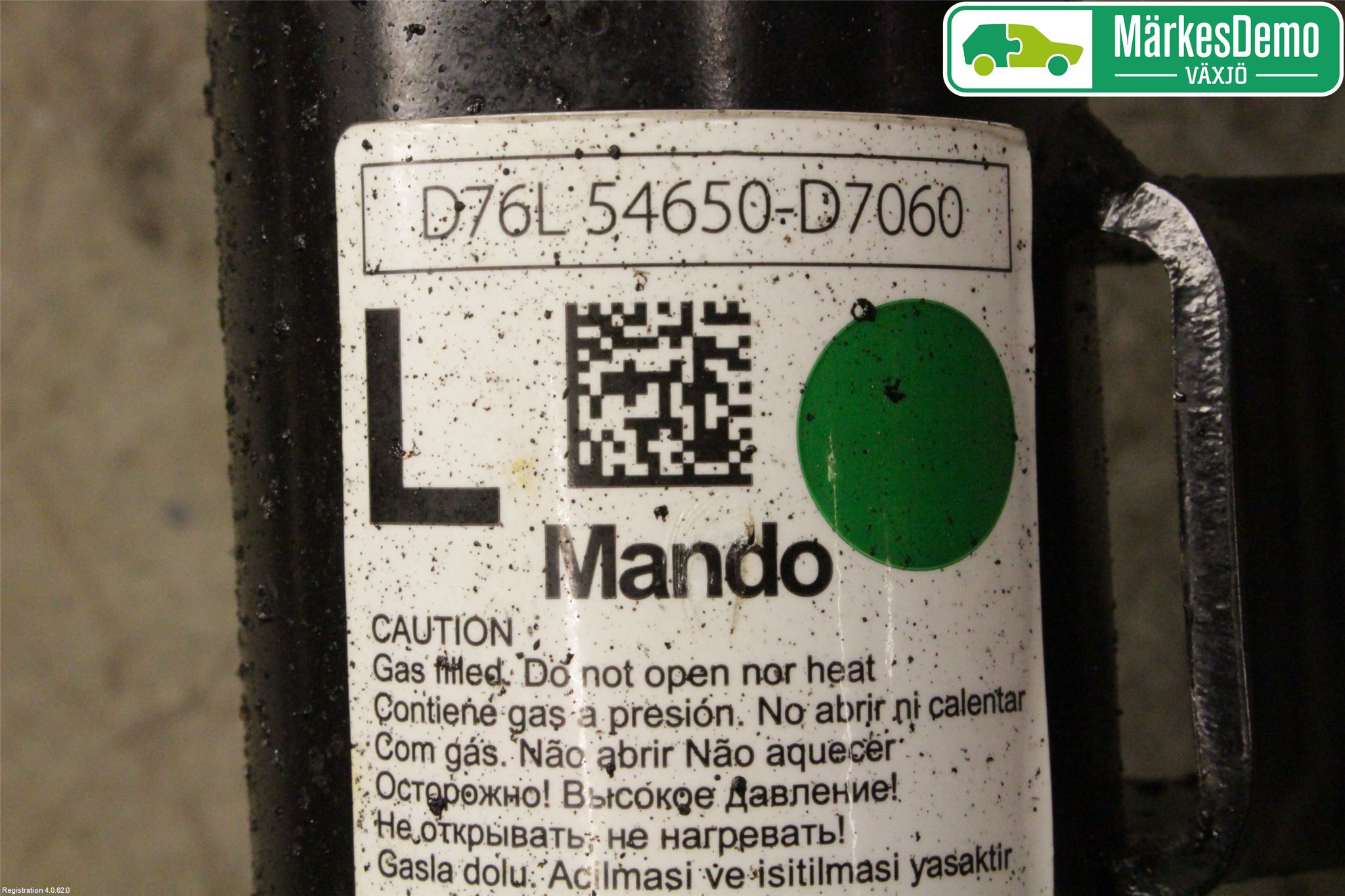 Hyundai TUCSON 05- Fjäderben Fram Vänster