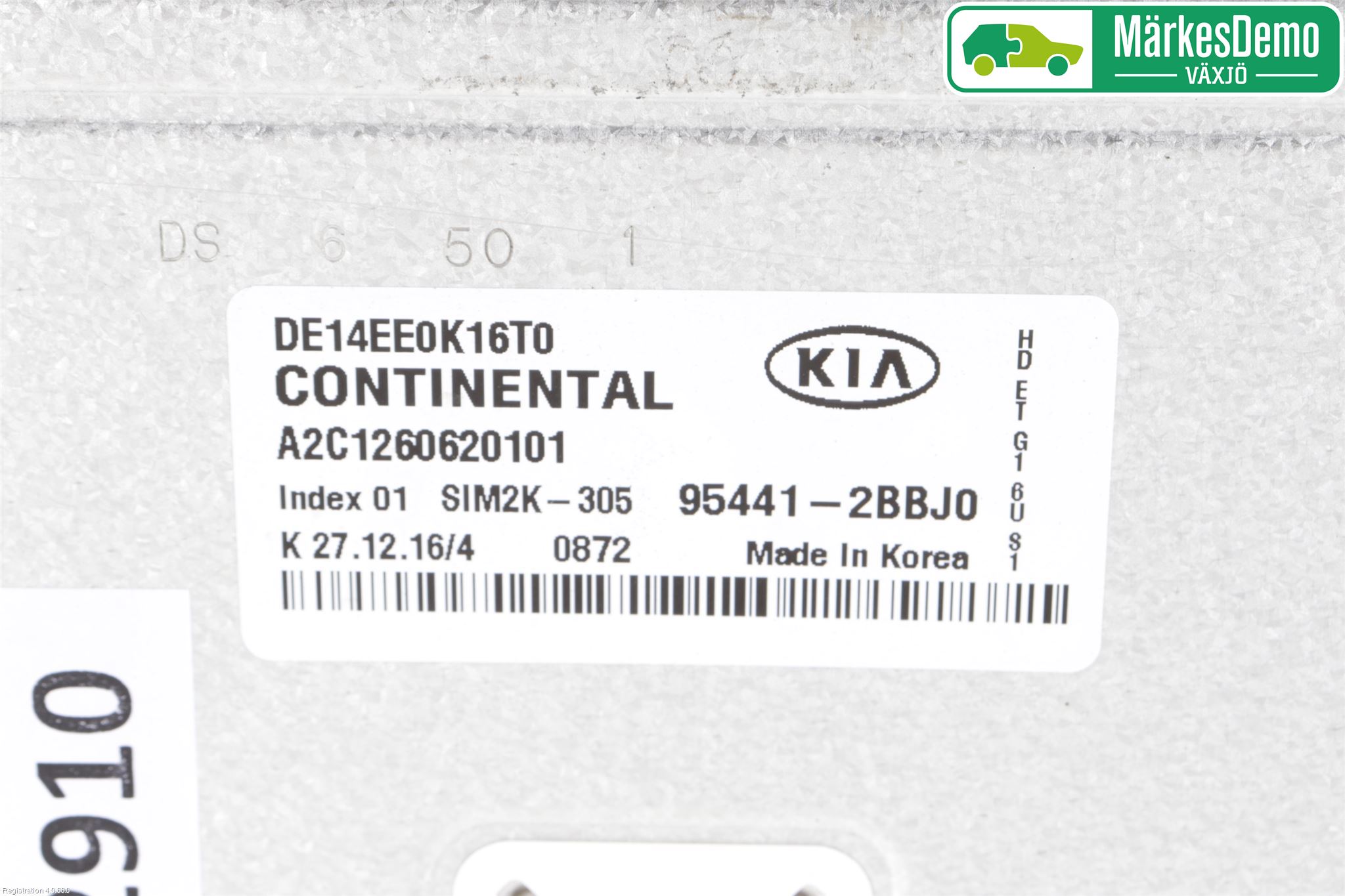 Kia NIRO (DE) 17-22 Styrenhet Växellåda