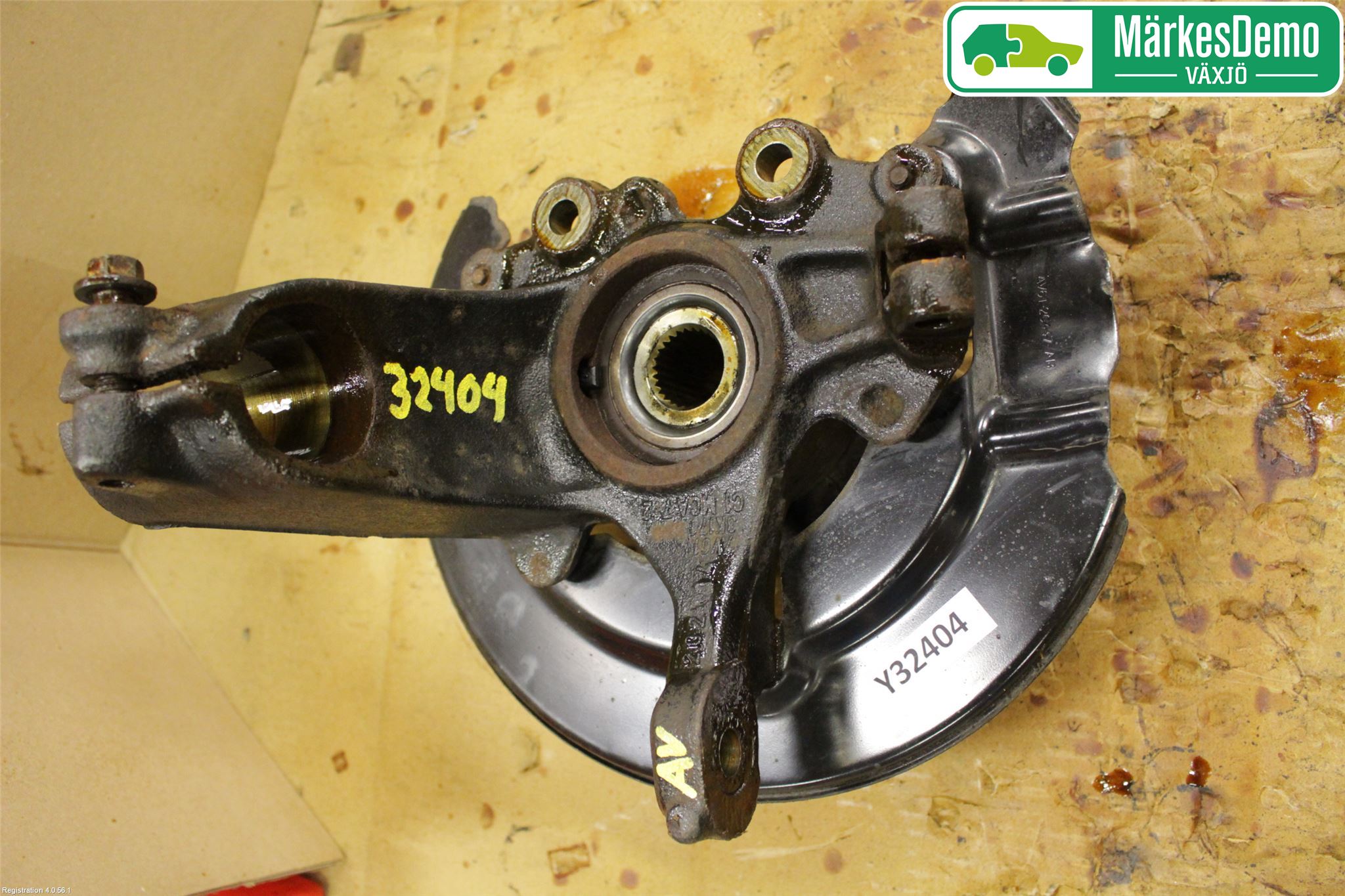 Ford FOCUS 11-14 Styrspindel Lagerhus Vä