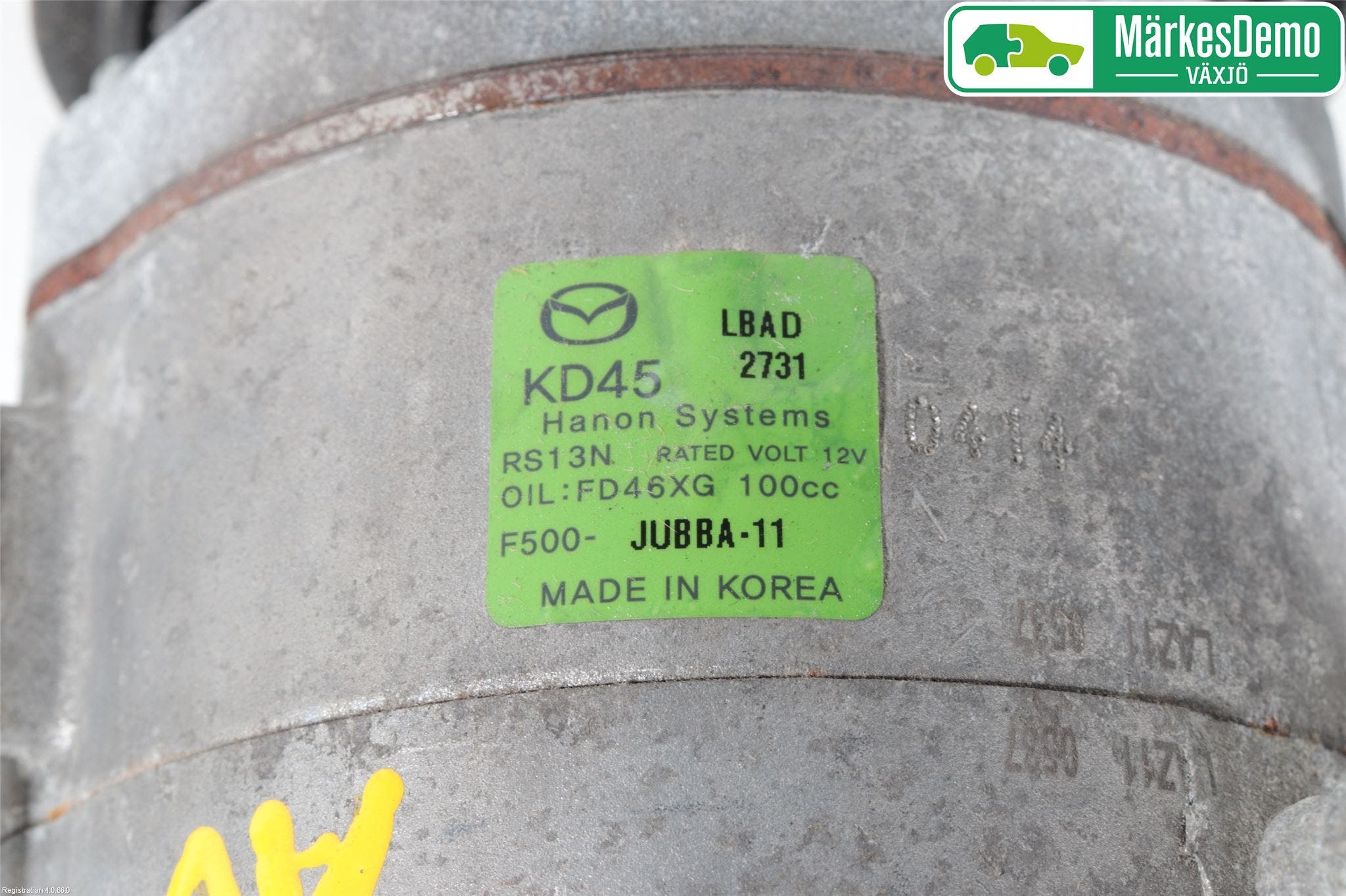 Mazda 3 III 14-19 Ac Kompressor