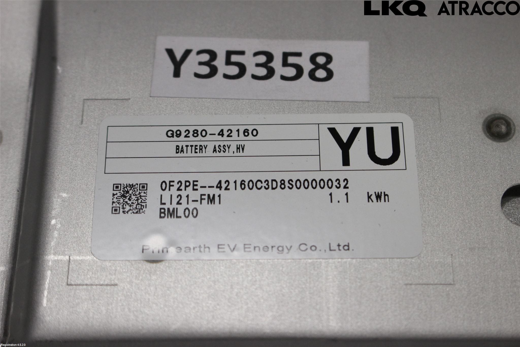 Toyota RAV4 19- Batteri Högspänning