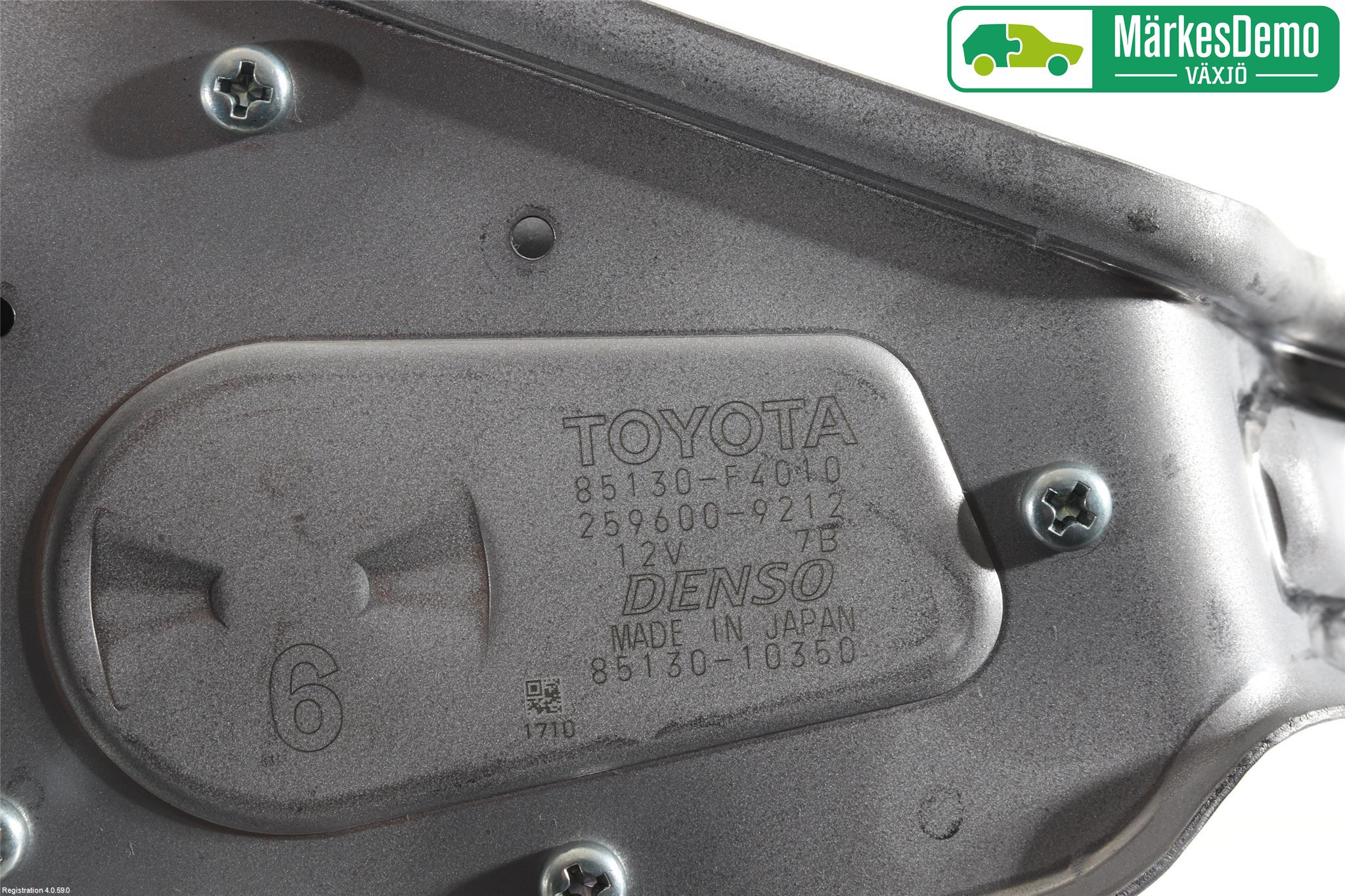 Toyota C-HR 16-23 Torkarmotor Baklucka