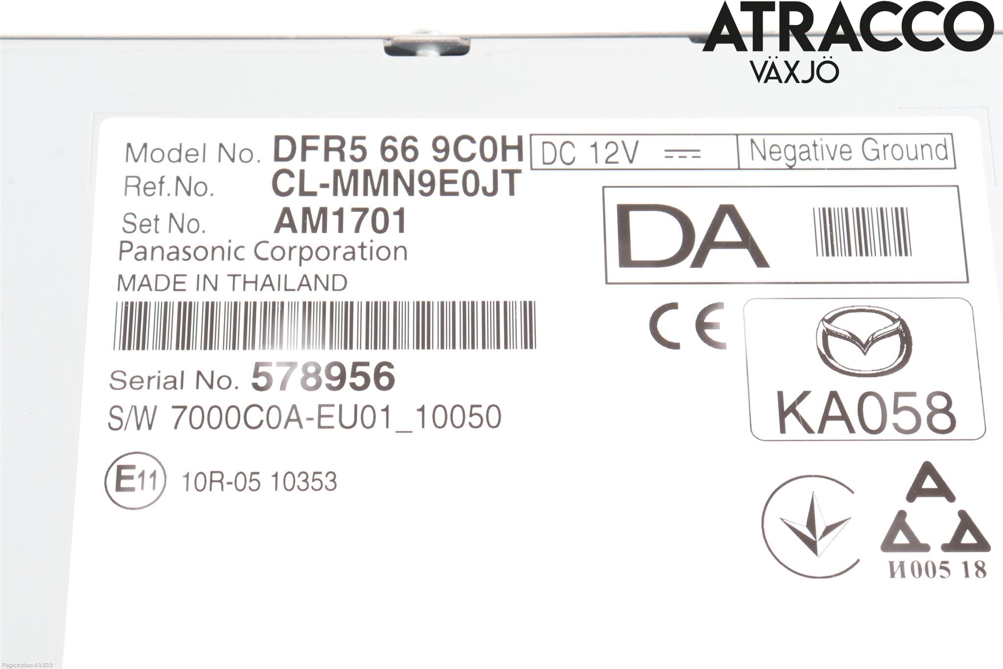 Mazda CX-30 20- Cd Radio - Multimediapanel