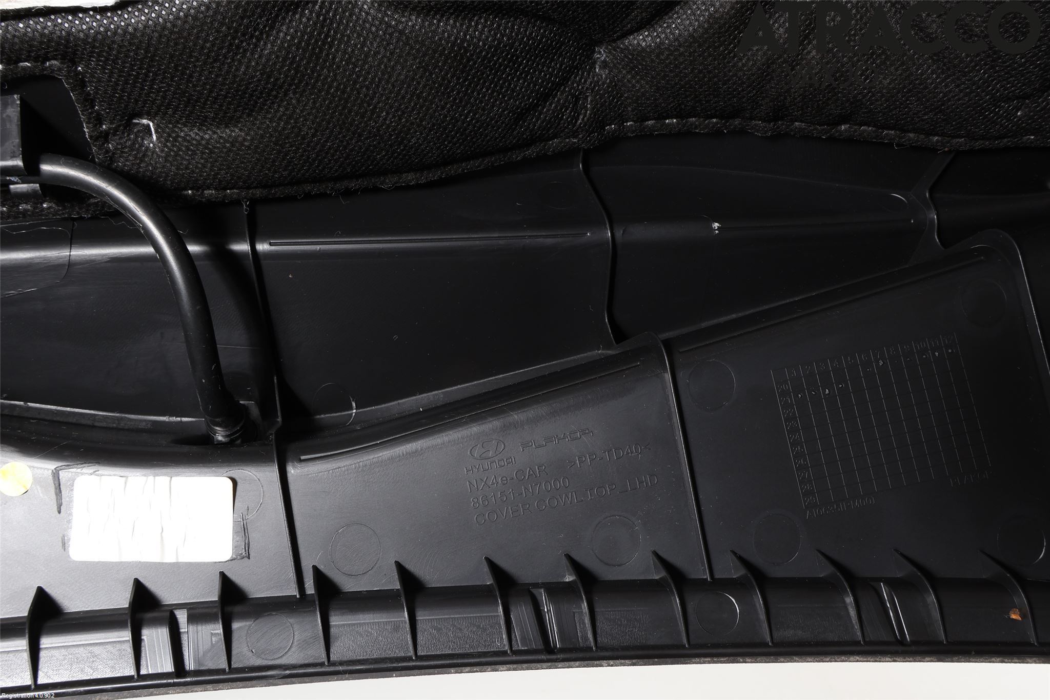 Hyundai TUCSON 05- Torpedplåt-Torpedplast