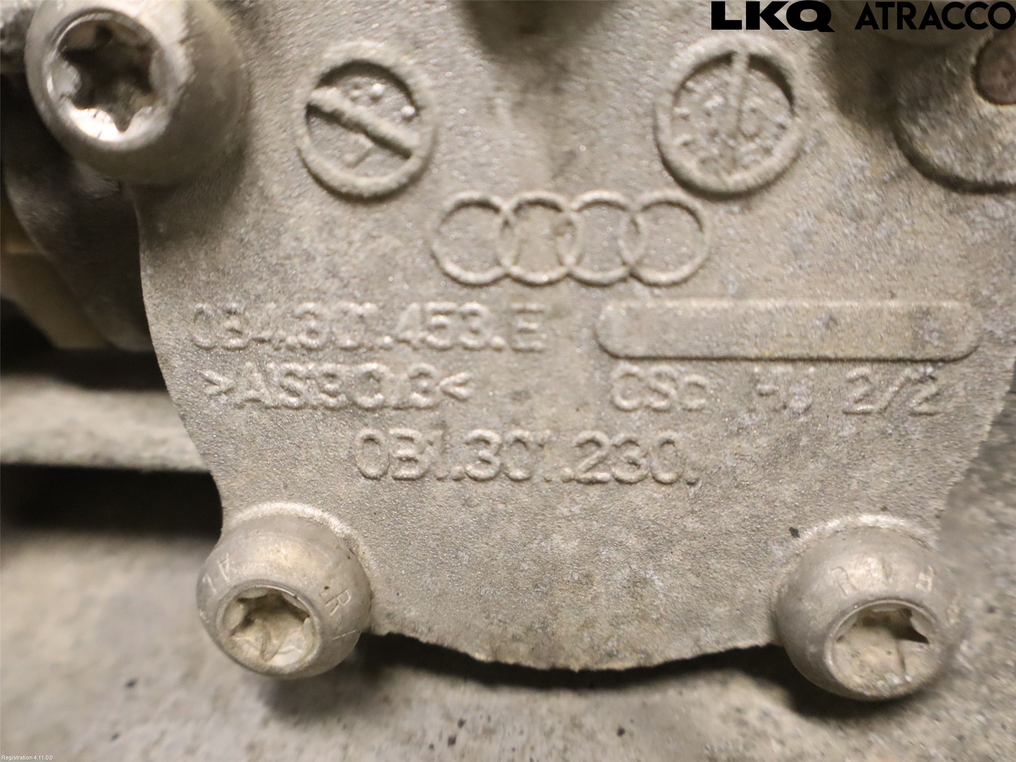 Audi A4/S4 08-11 Växellåda Man 6 Vxl