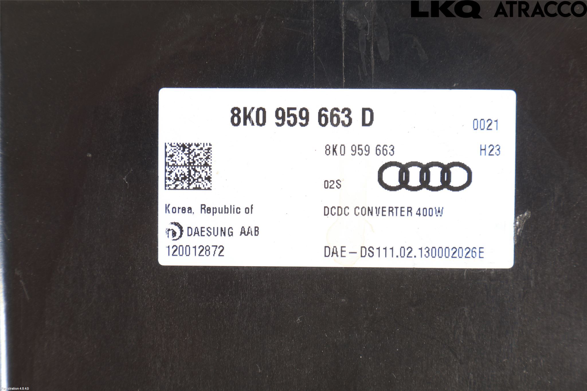 Audi A7/S7 4G 11-17 Styrenhet Övrigt
