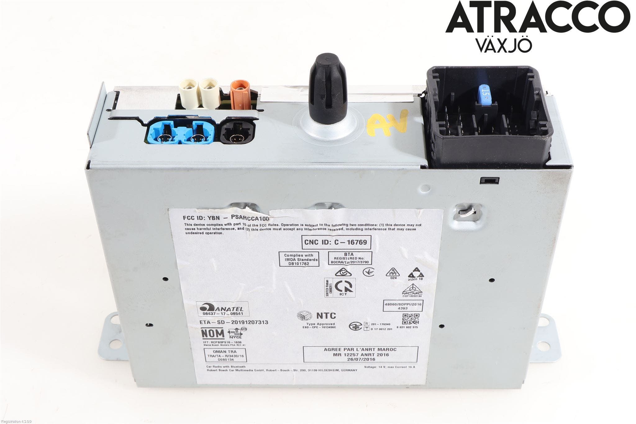 Peugeot 2008/E-2008 20- Cd Radio - Multimediapanel