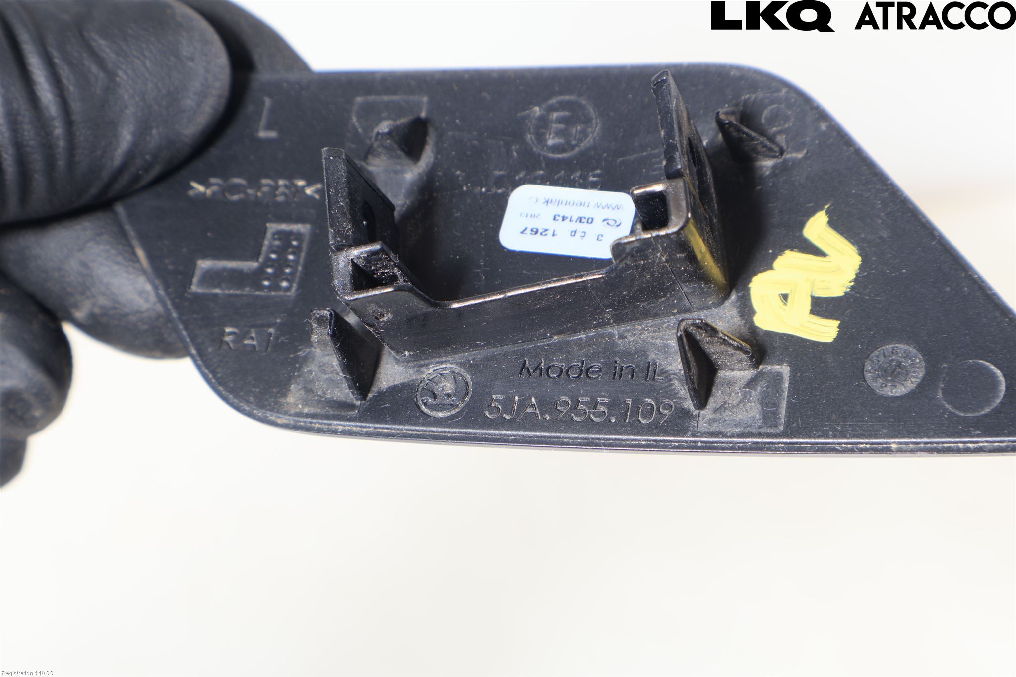 Skoda RAPID Stötfångarhorn Fram Vä