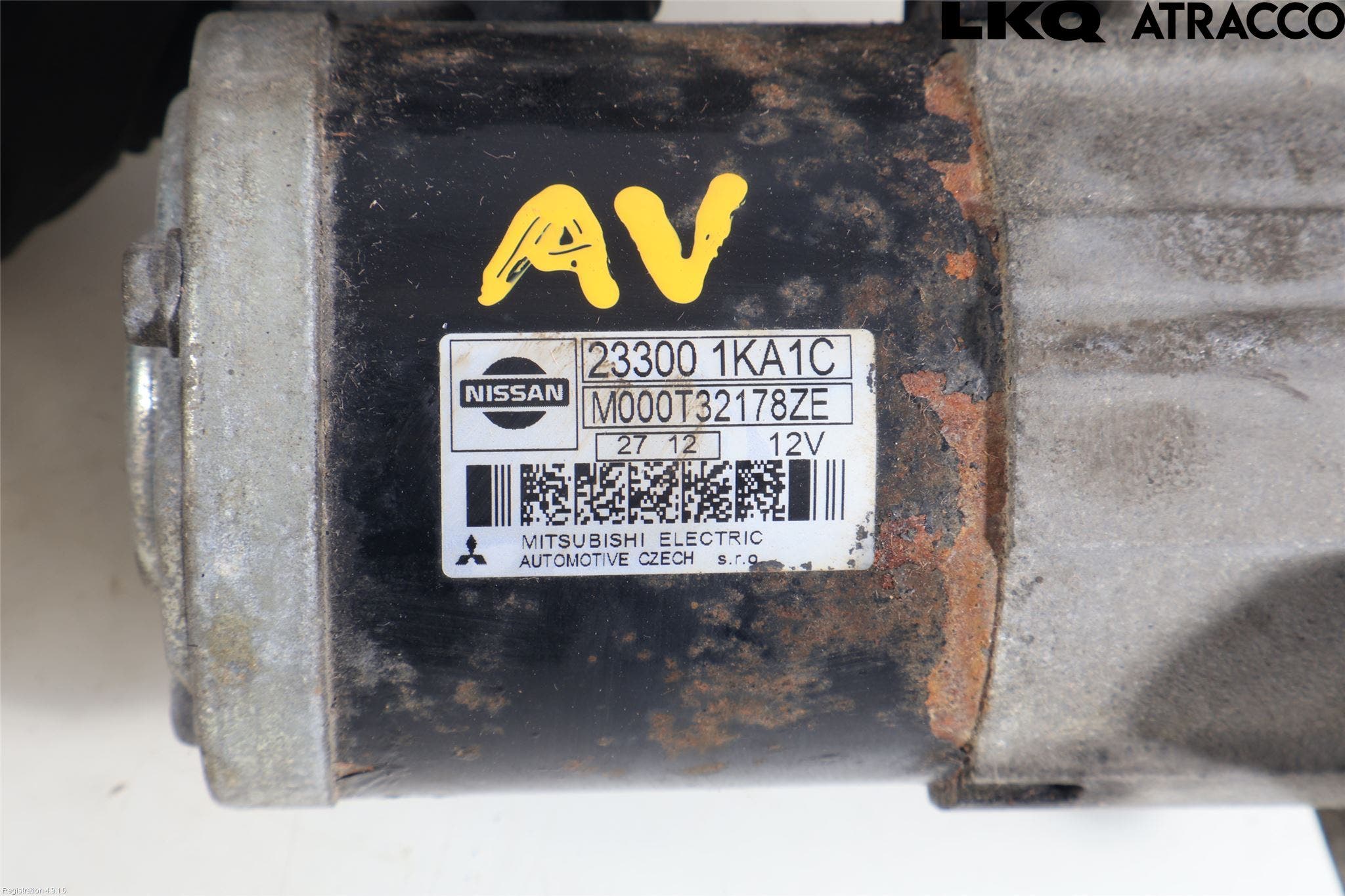 Nissan JUKE 10-14 Startmotor