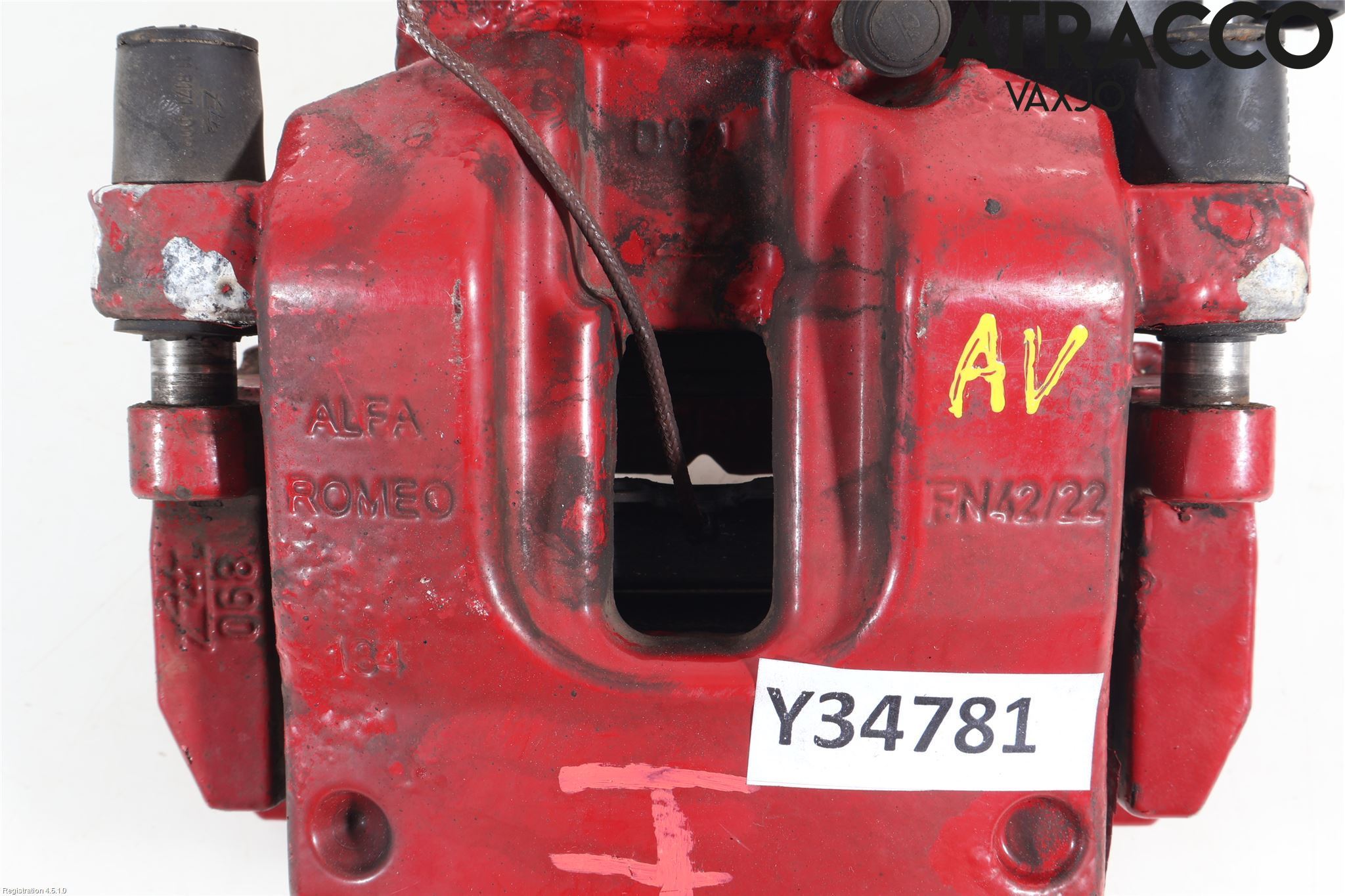 Alfa GIULIA Bromsok Bak Höger