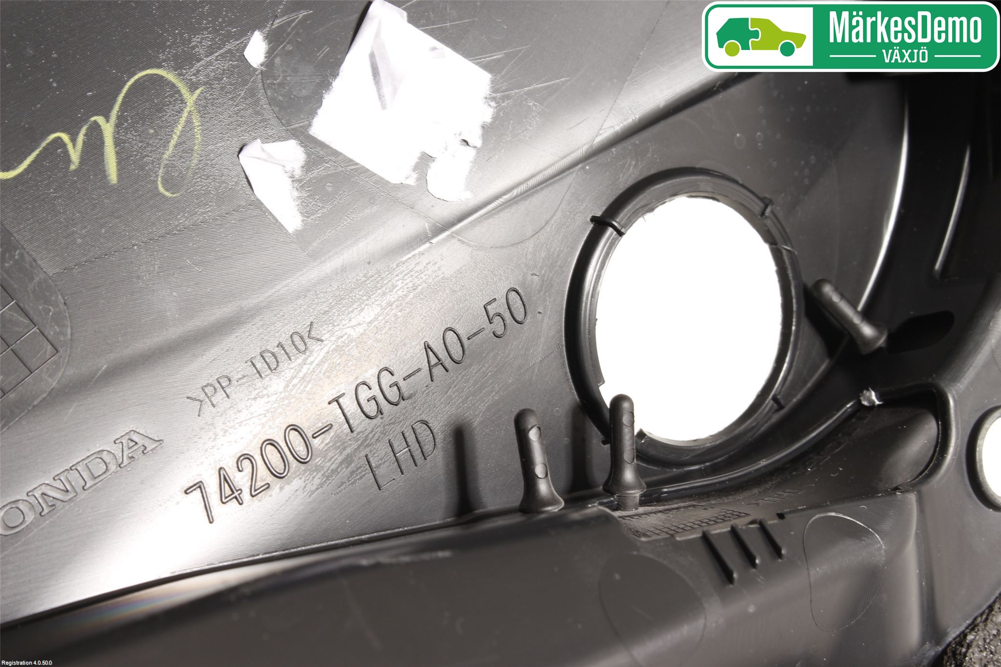 Honda CIVIC 17-22 Torpedplåt-Torpedplast