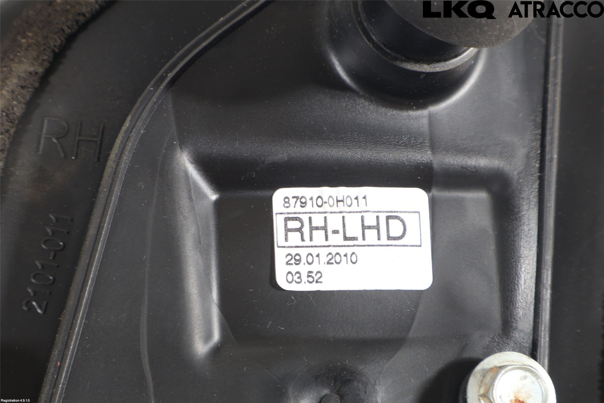 Toyota AYGO 06-14 Spegel Yttre Justerbar Hö