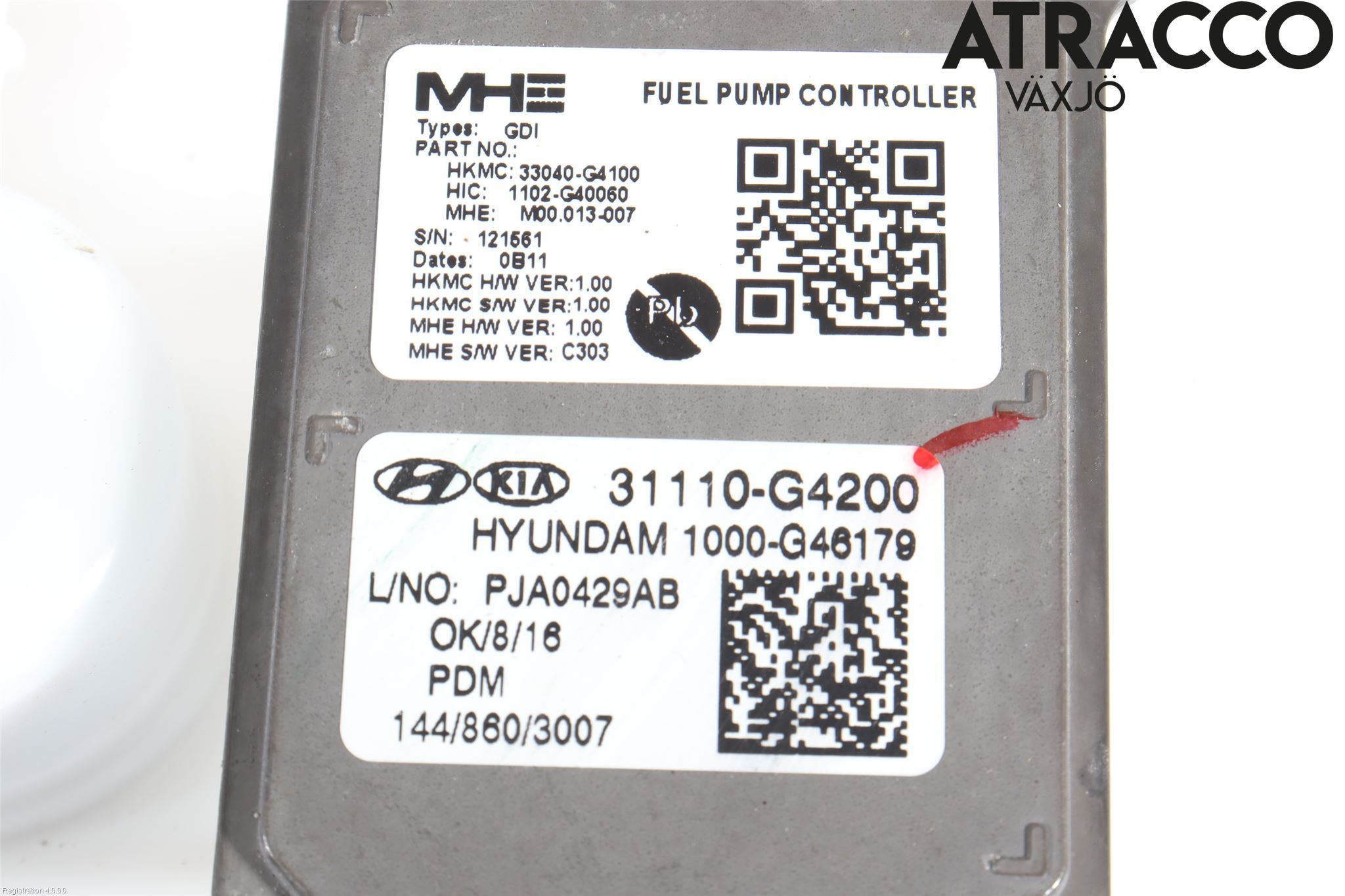 Hyundai i30 PD 17- Bränslepump El