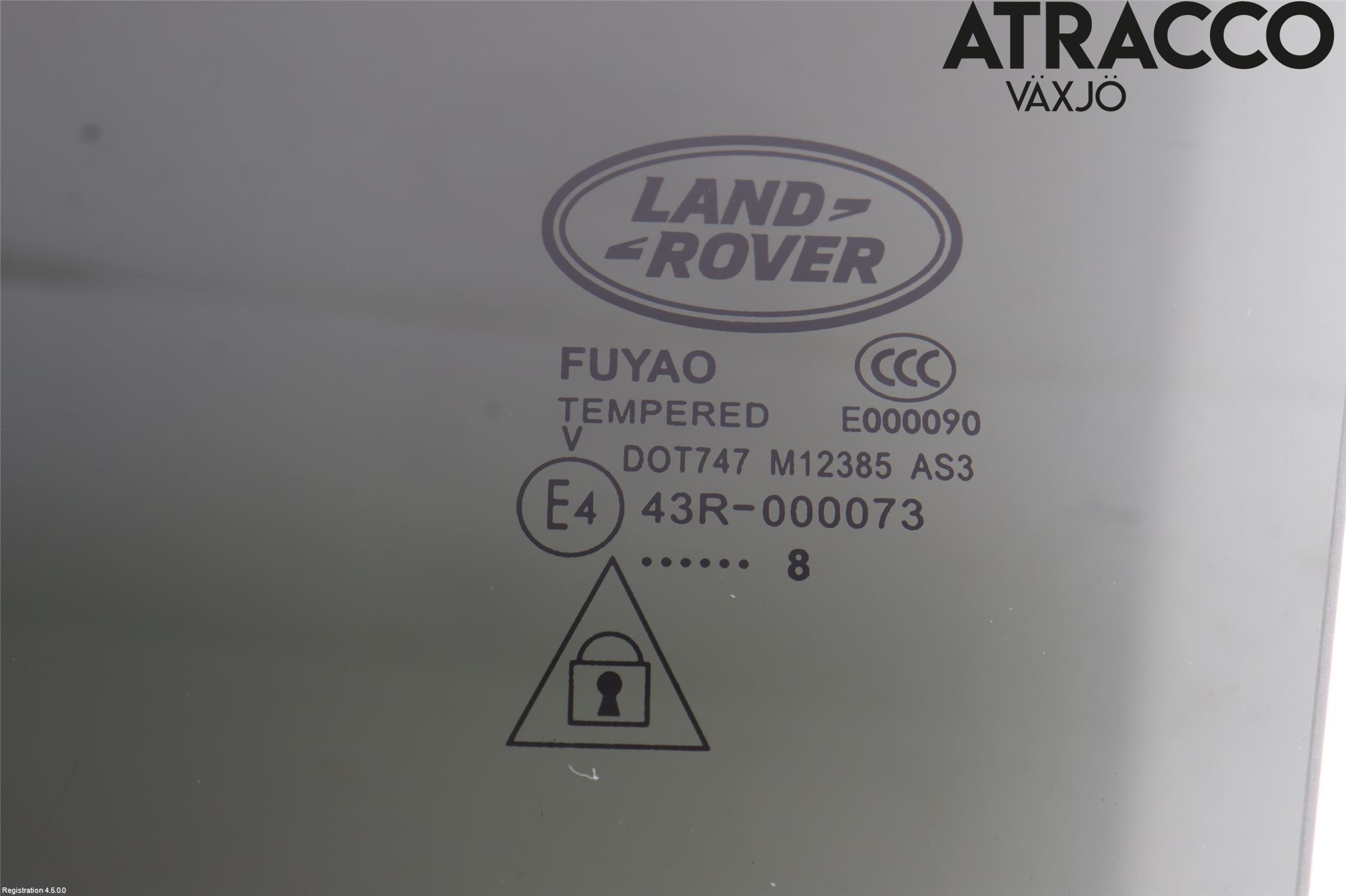 Landrover RANGE ROVER VELAR (L560) 17- Dörruta Bak Vänster