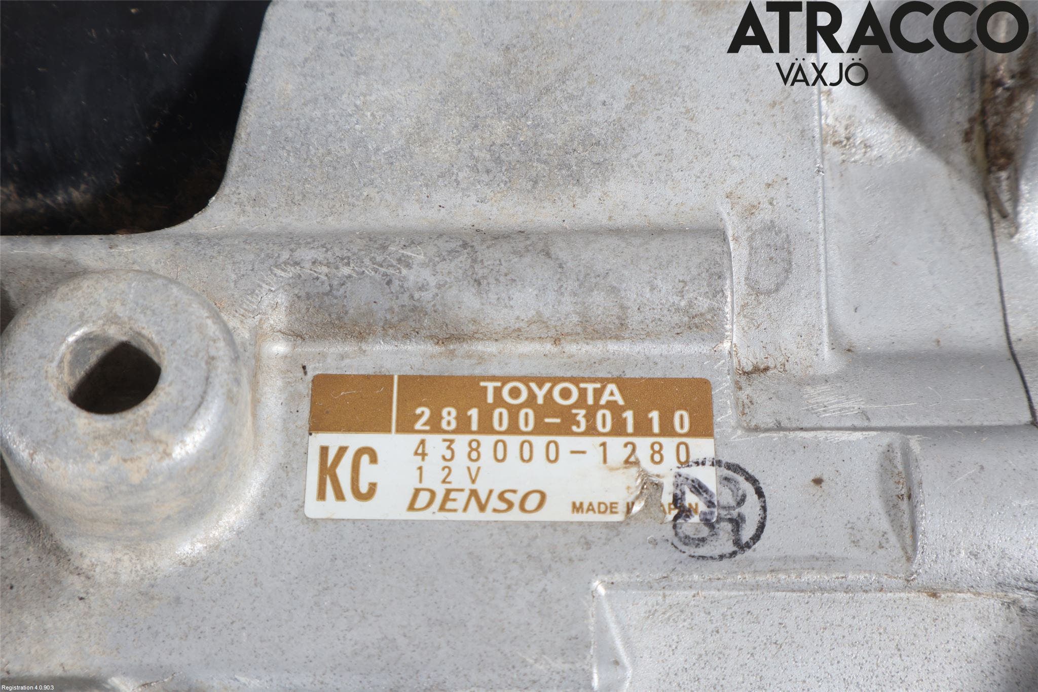 Toyota HILUX 16- Startmotor Diesel