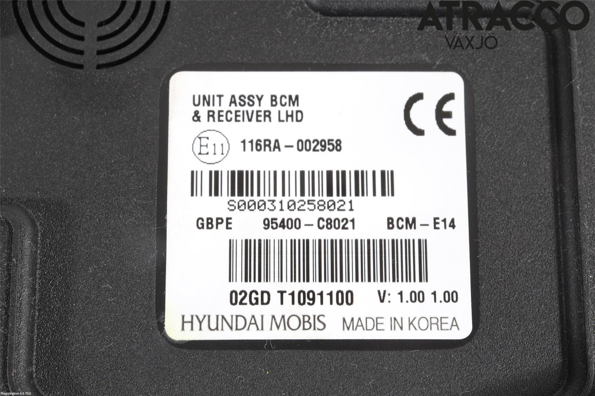 Hyundai i20 GB 15-20 Antenn El