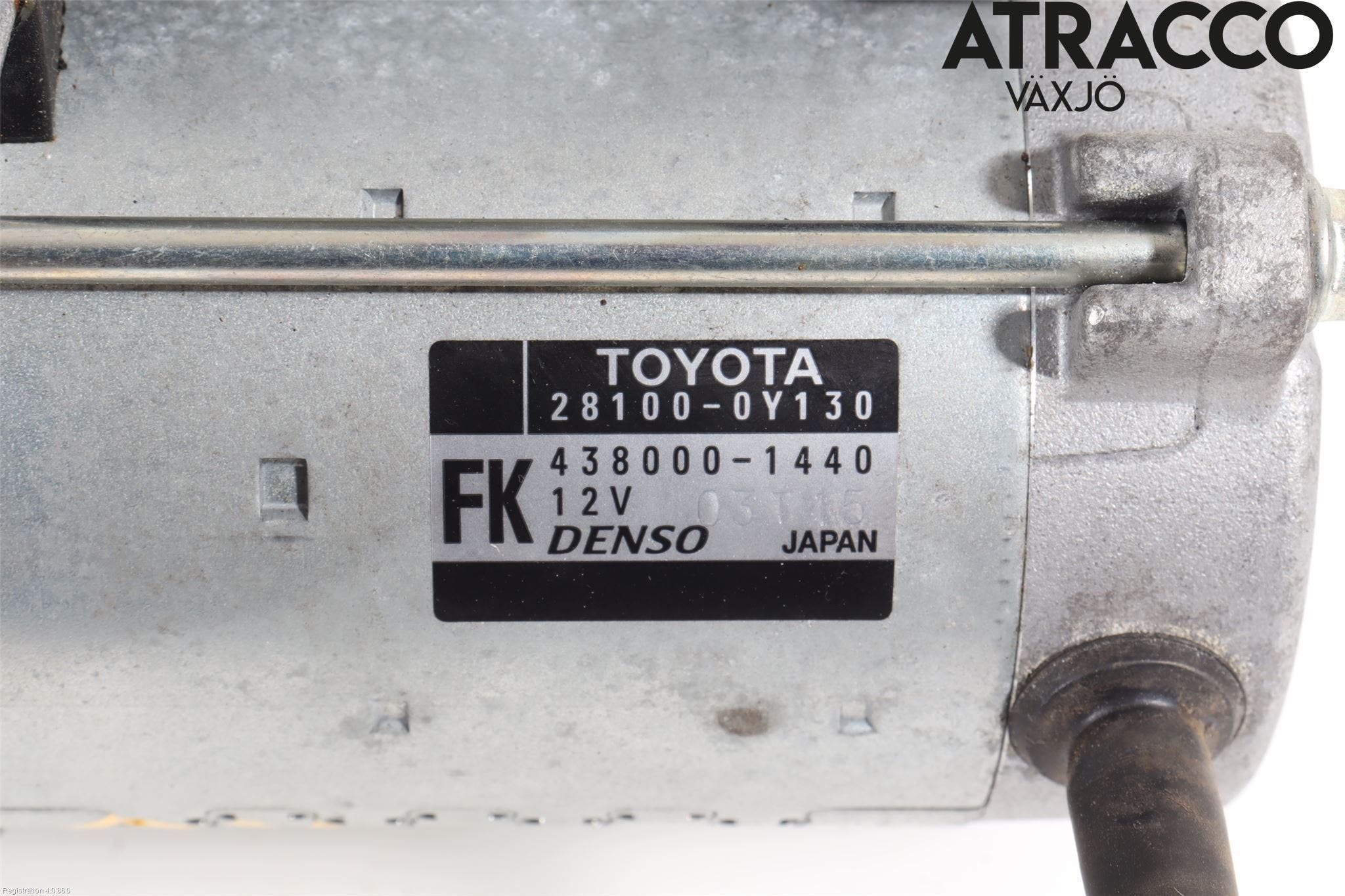 Toyota YARIS XP130 15-20 Startmotor