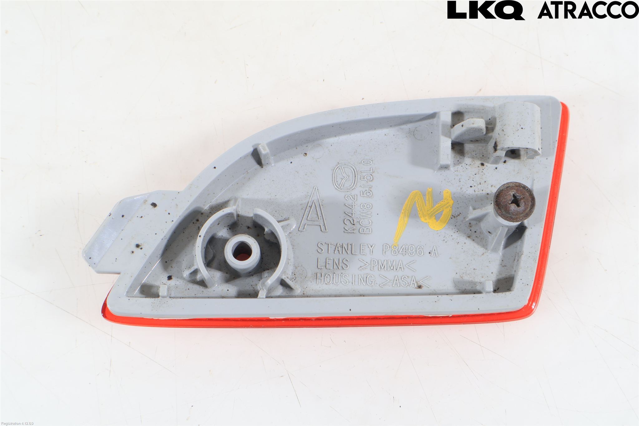 Mazda 3 III 14-19 Dimljus/Reflex Bak