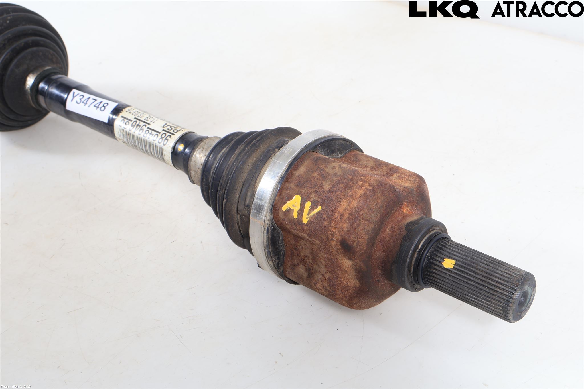 Peugeot 308 14-21 Drivaxel Fram Vänster