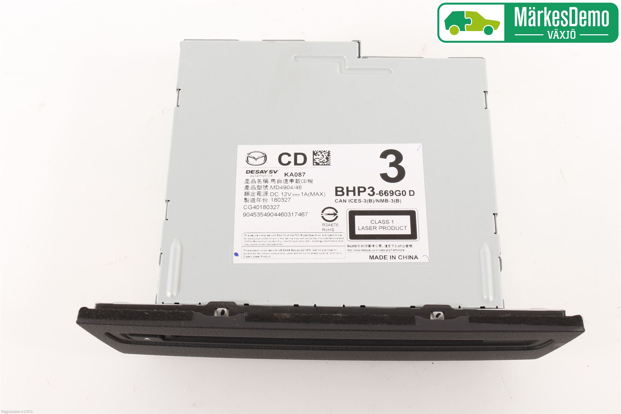 Mazda 3 III 14-19 Cd Radio - Multimediapanel