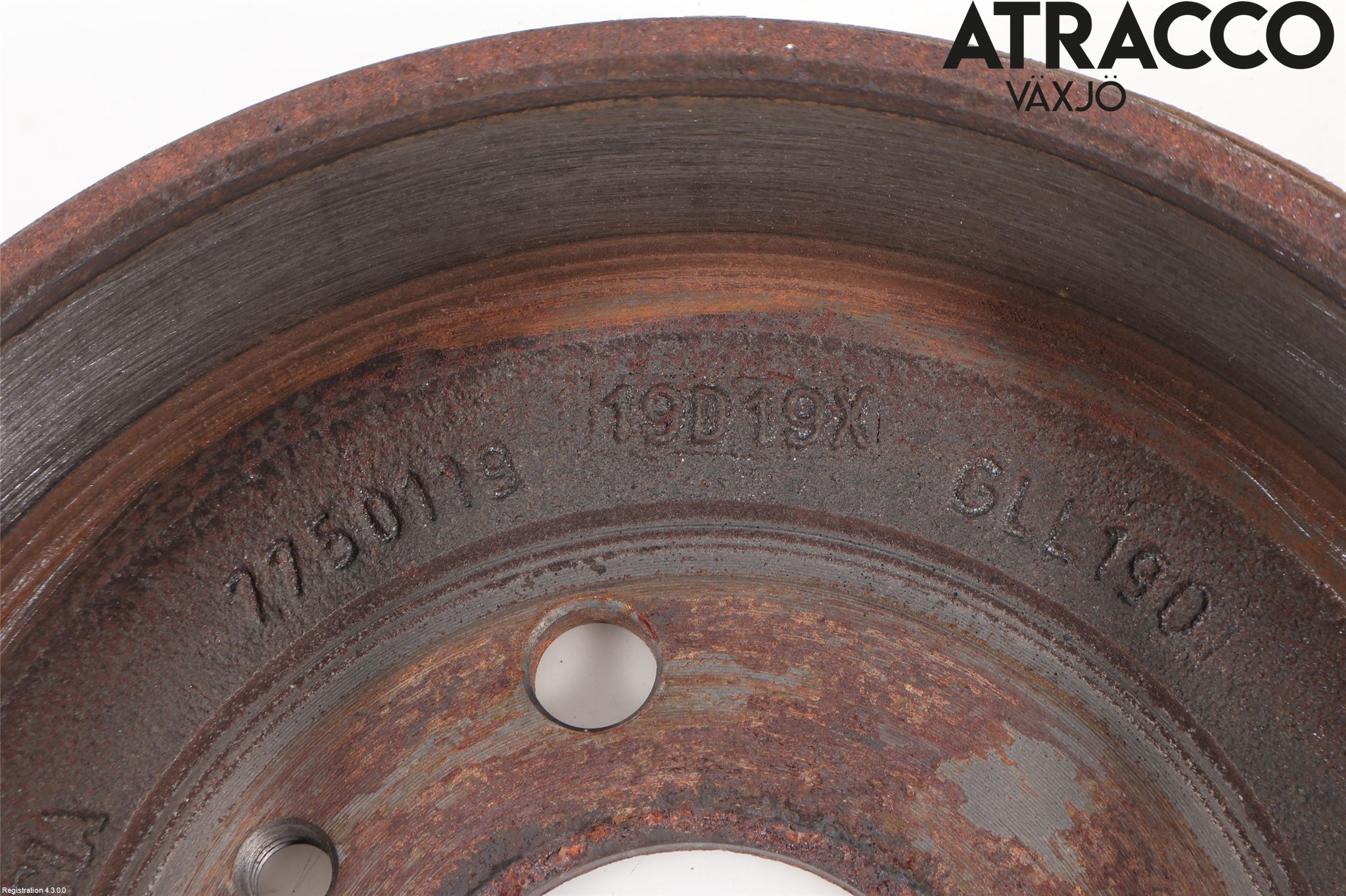 Fiat 500 07- Bromstrumma Bak