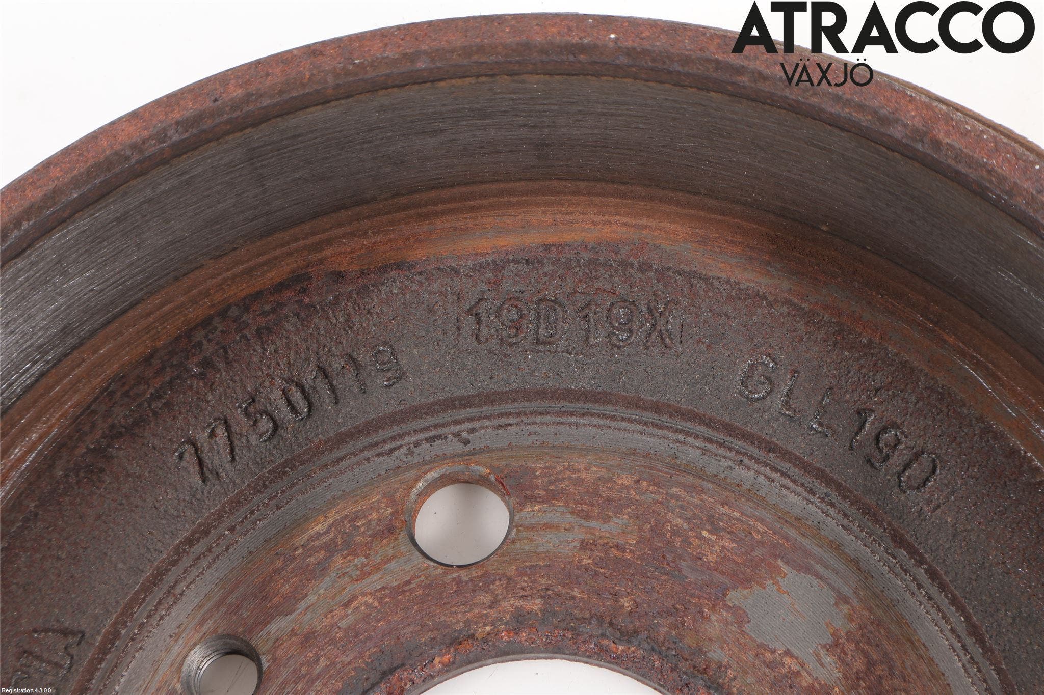 Fiat 500 07- Bromstrumma Bak