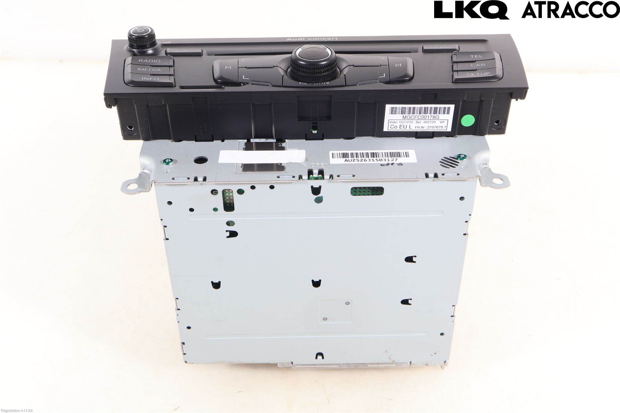 Audi A4/S4 08-11 Cd Radio - Multimediapanel