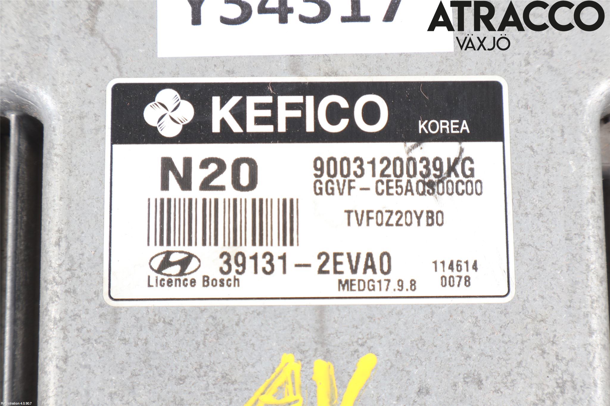 Hyundai i40 08-15 Styrenhet Insprut Bensin