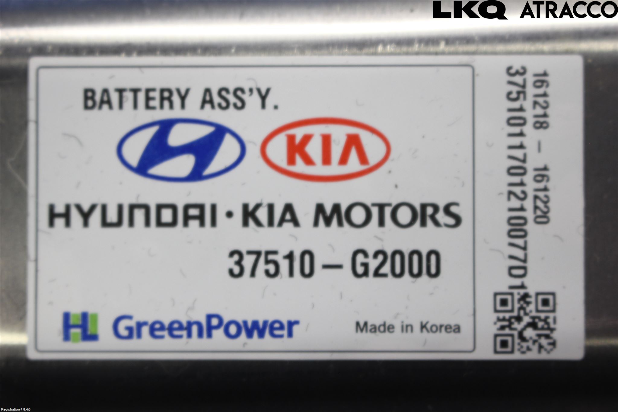 Hyundai IONIQ AE 17-22 Batteri Högspänning