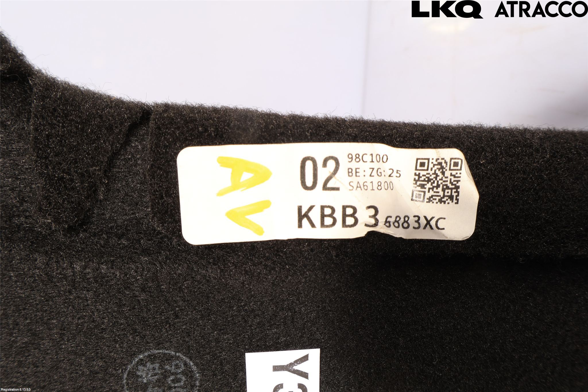 Mazda CX-60 22- Inrbagagerumklädsel-Golv