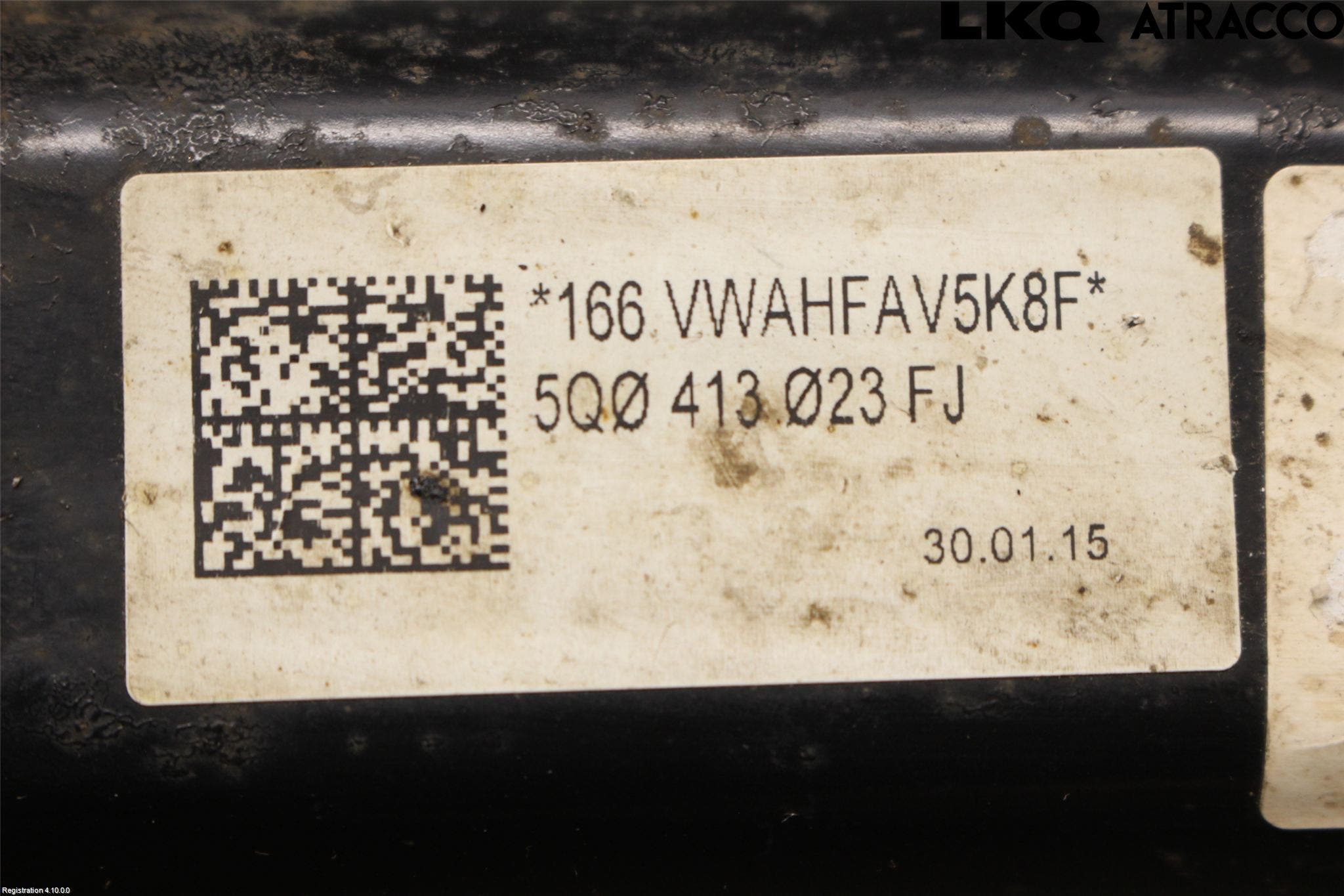 Volkswagen VW GOLF / E-GOLF VII 13-20 Fjäderben Fram Vänster