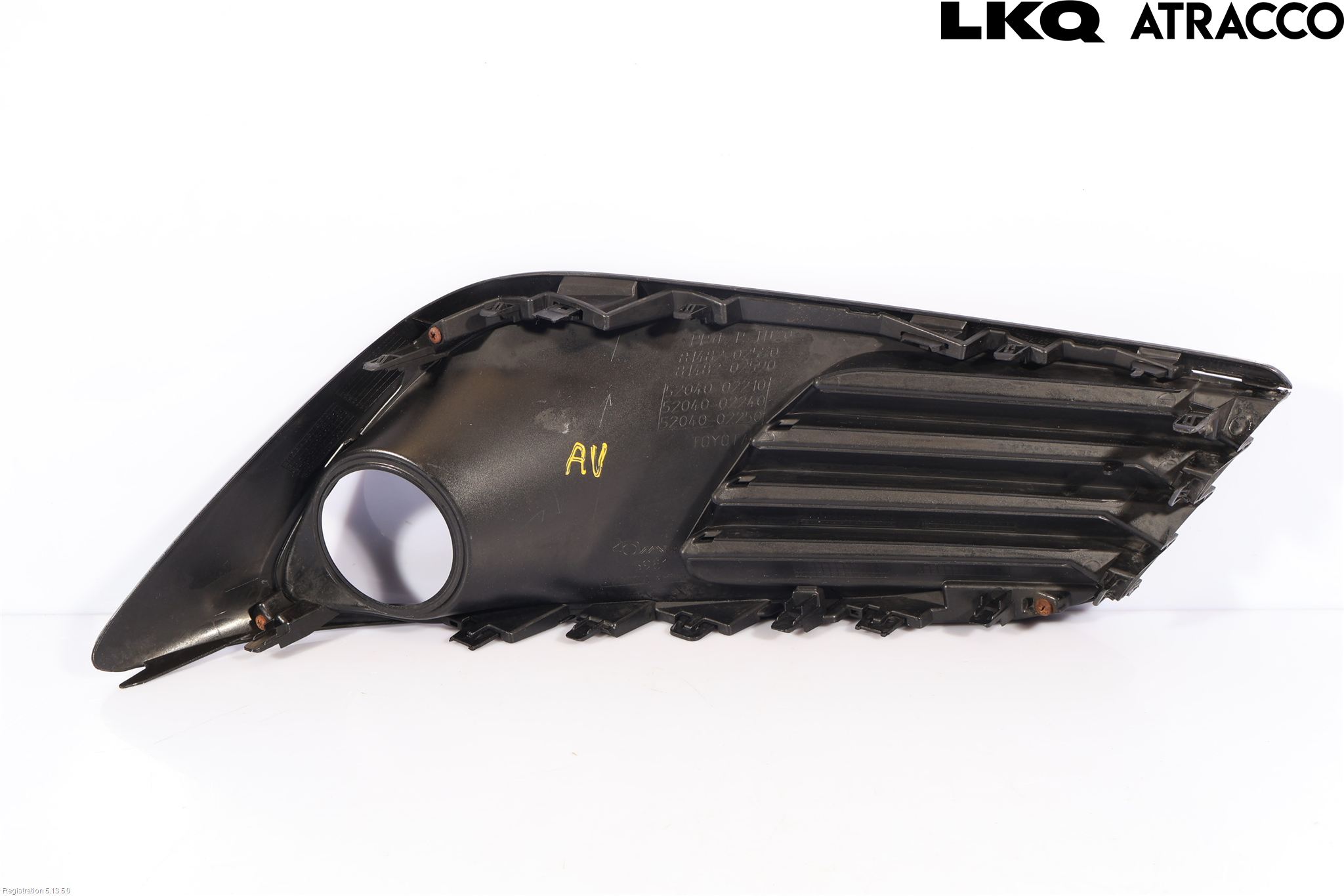 Toyota AURIS 13-19 Dimljussarg Fram