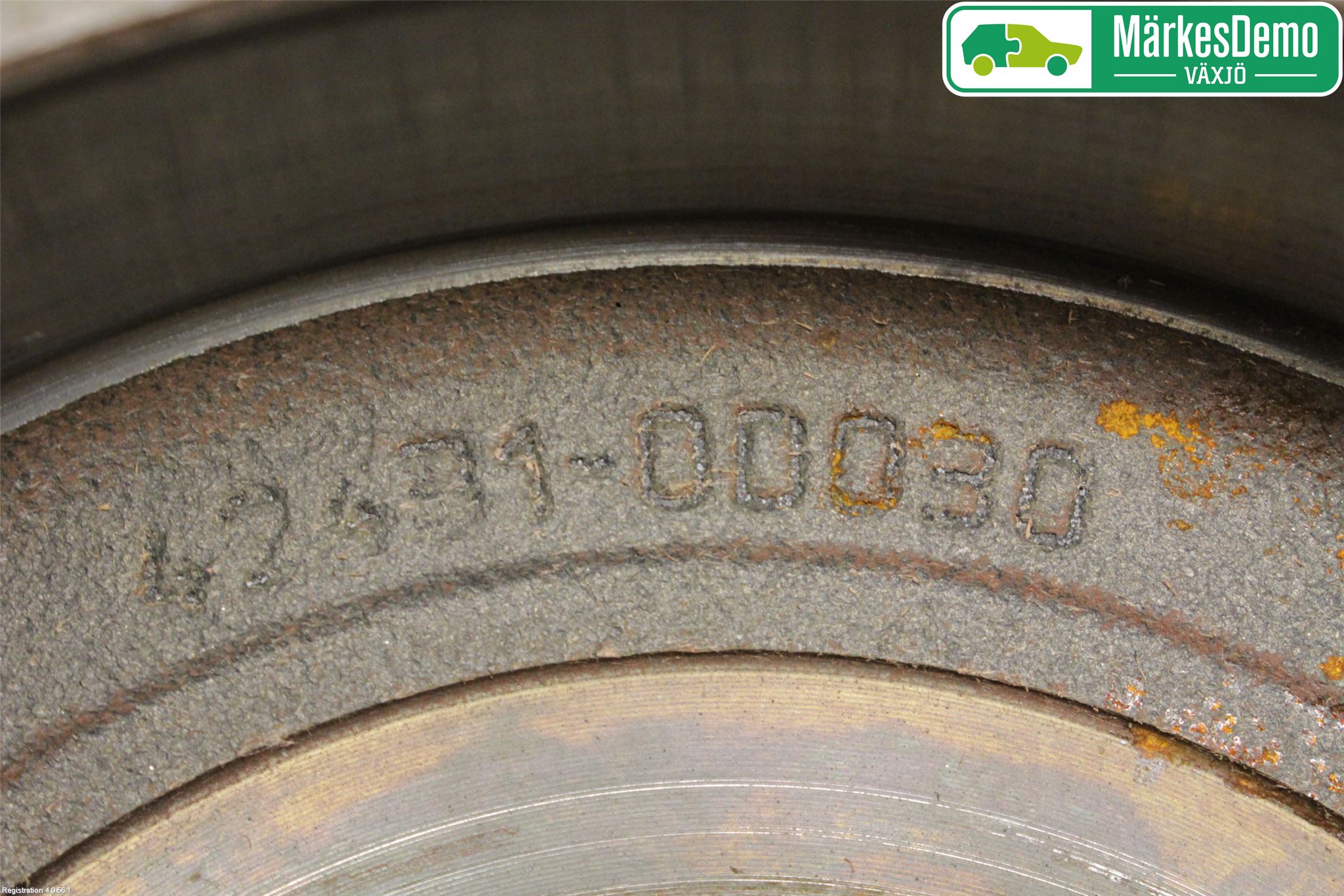 Toyota YARIS XP130 15-20 Bromstrumma Bak