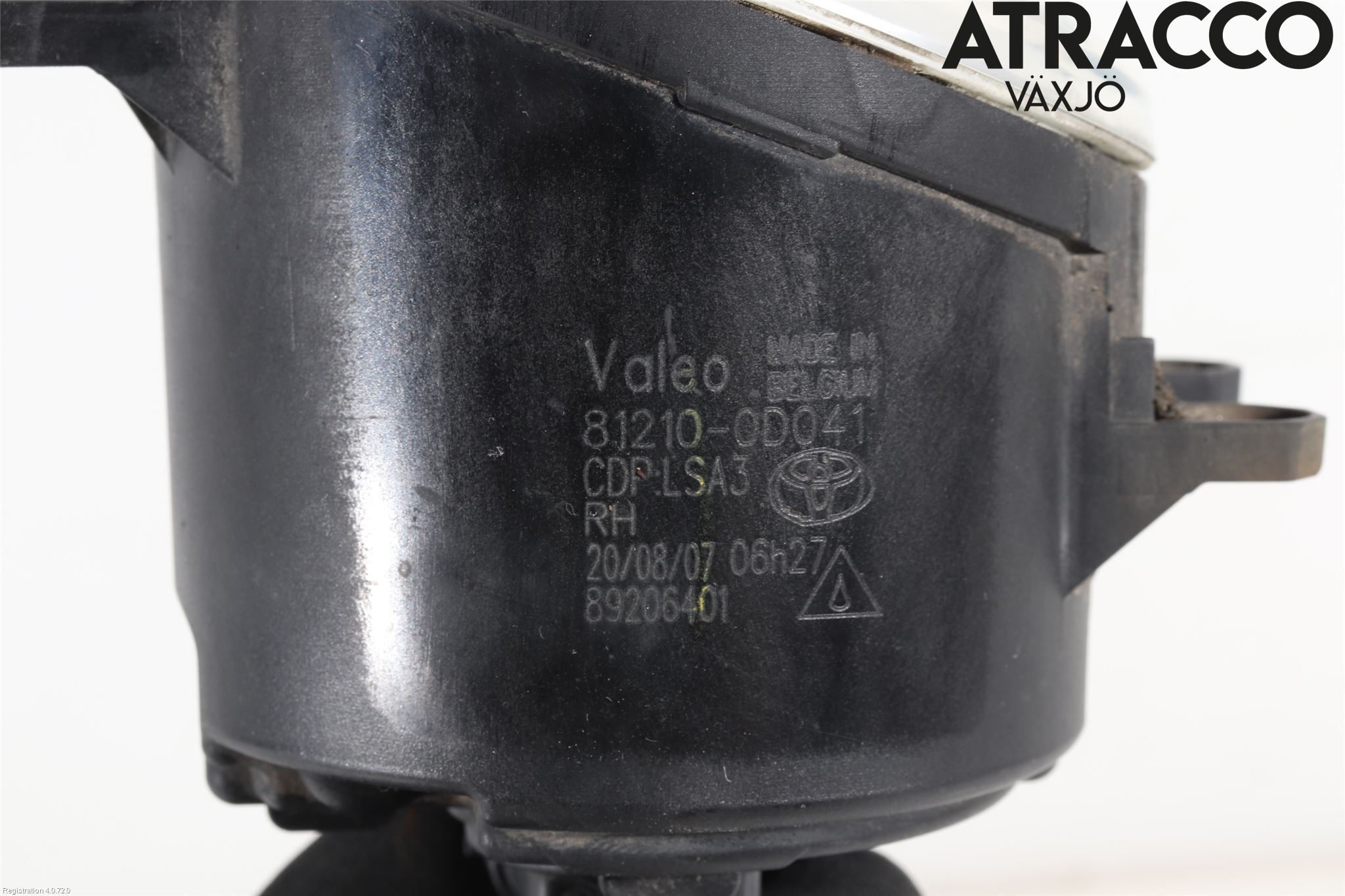 Toyota AVENSIS 07-08 Dimljus-Varselljus Fram