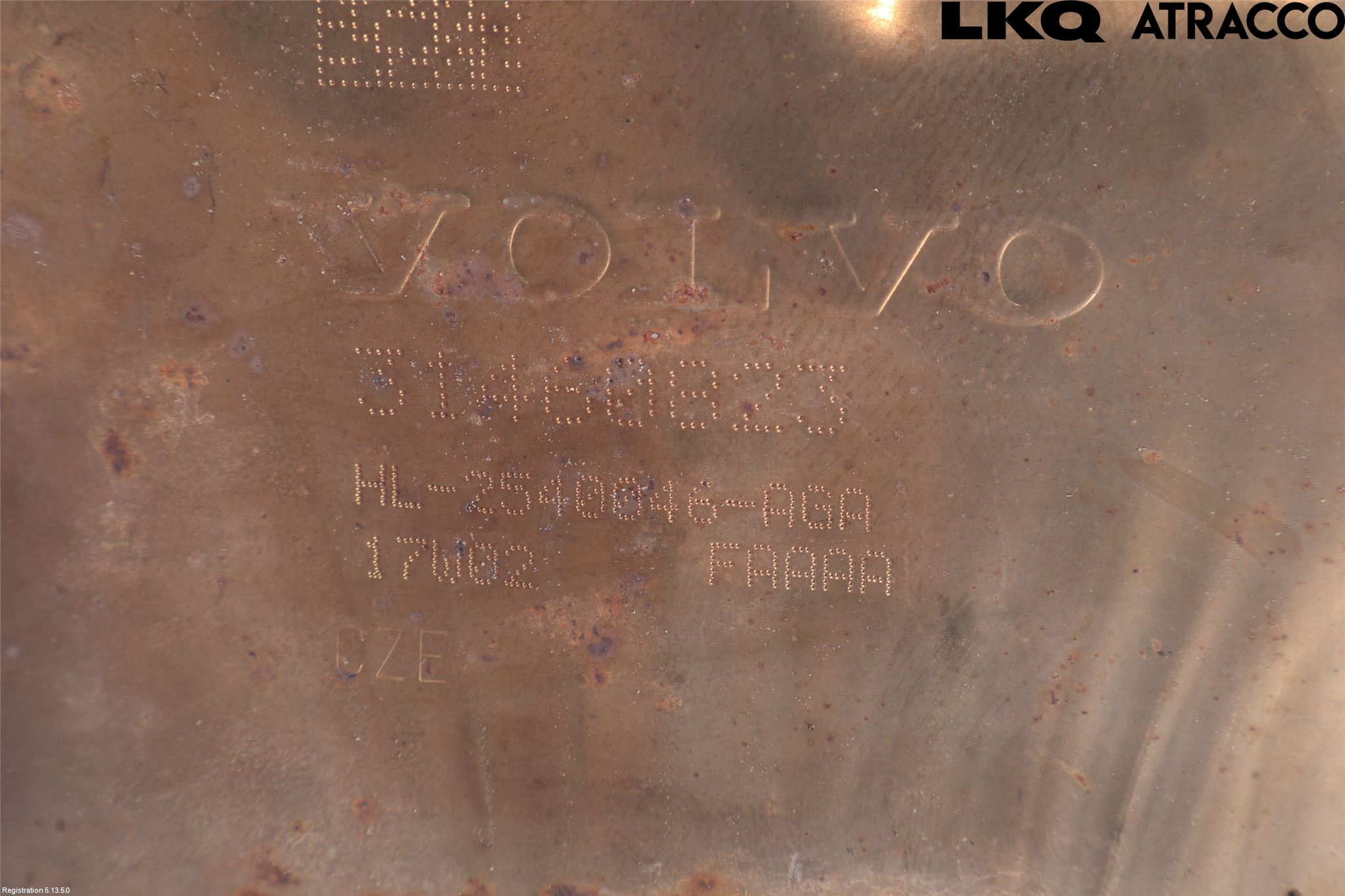 Volvo V40 12-19 Avgas Partikelfilter