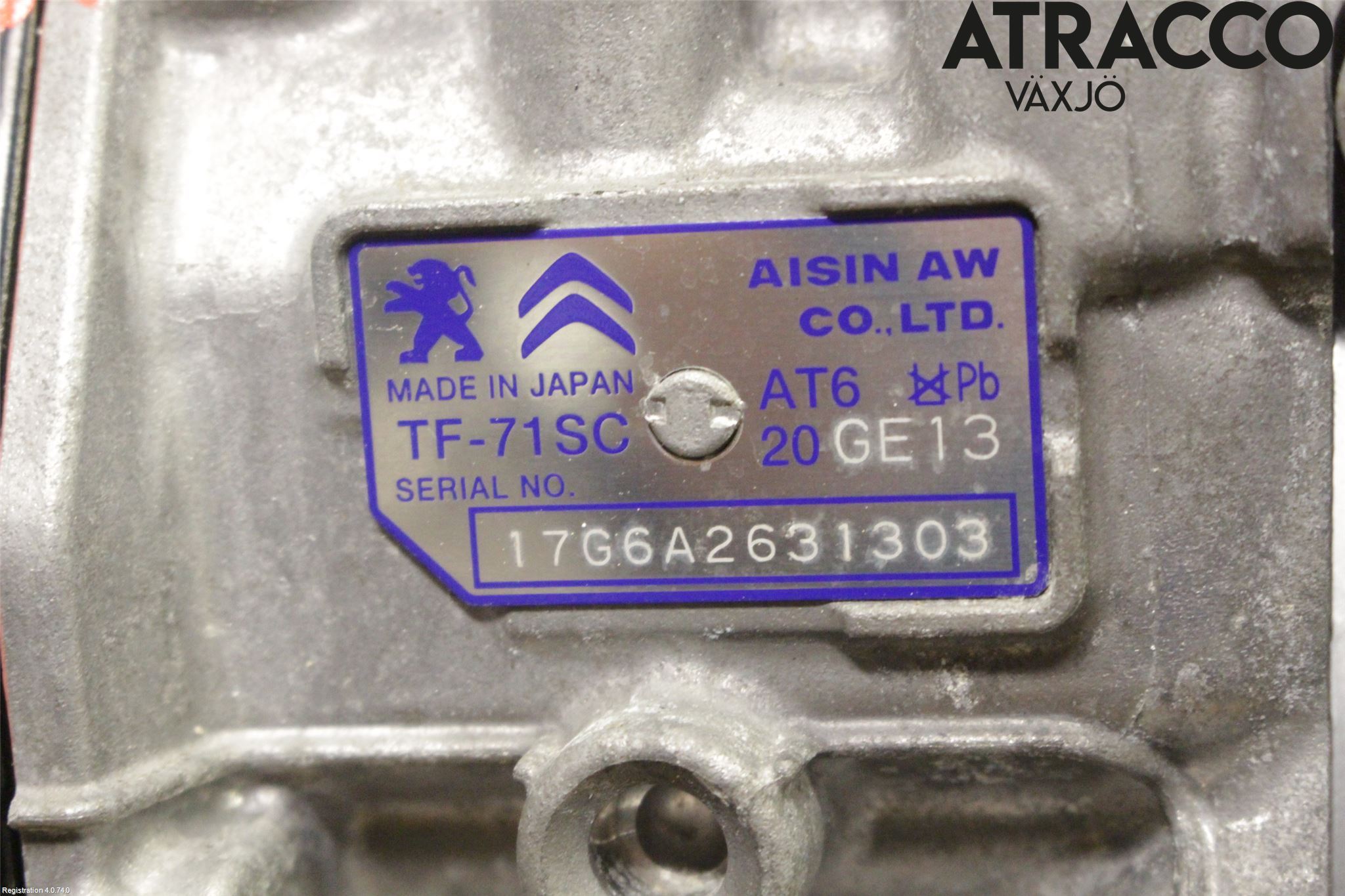 Peugeot 2008 13-20 Växellåda Automat