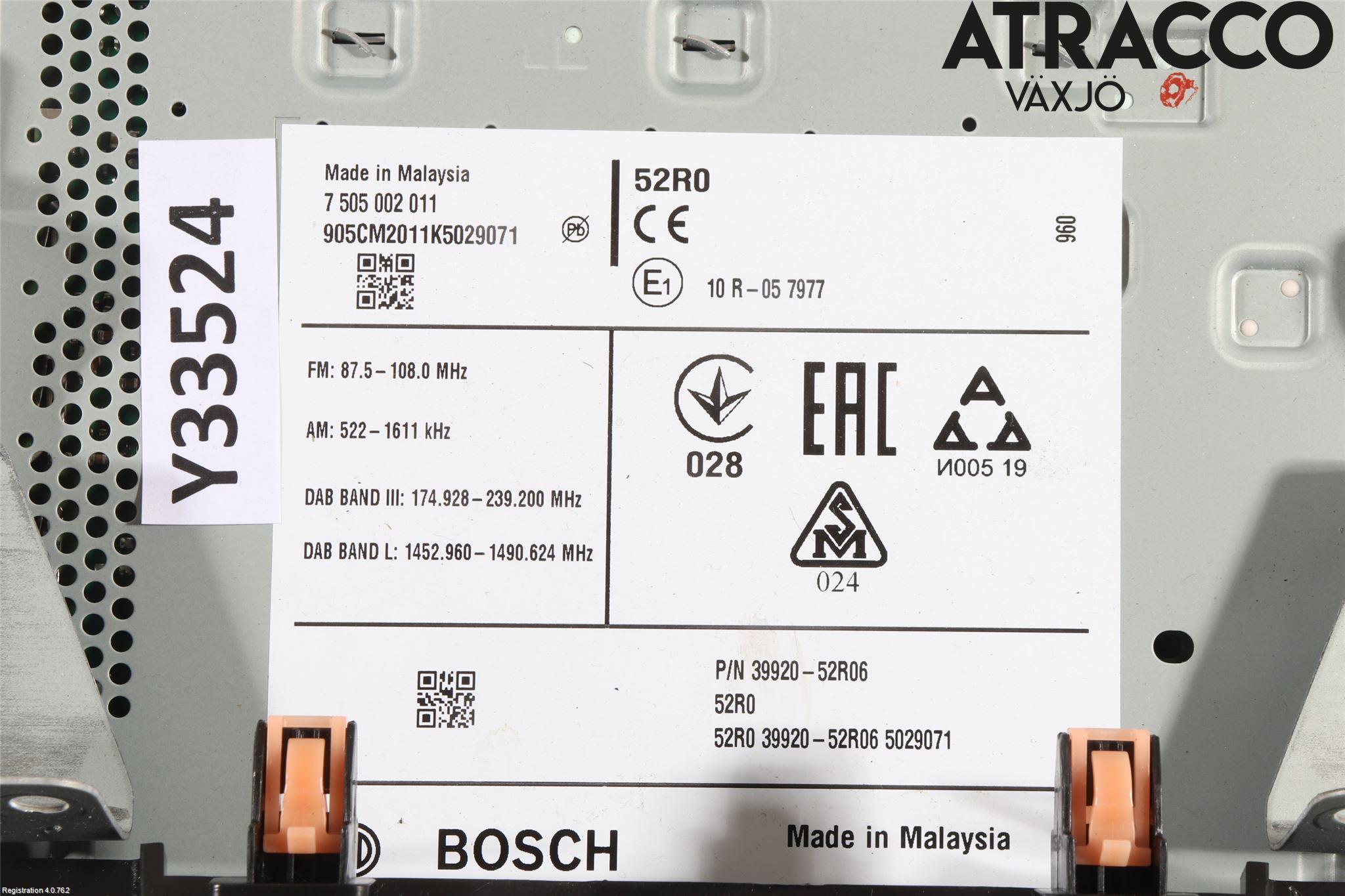 Suzuki SWIFT 17-24 Cd Radio - Multimediapanel