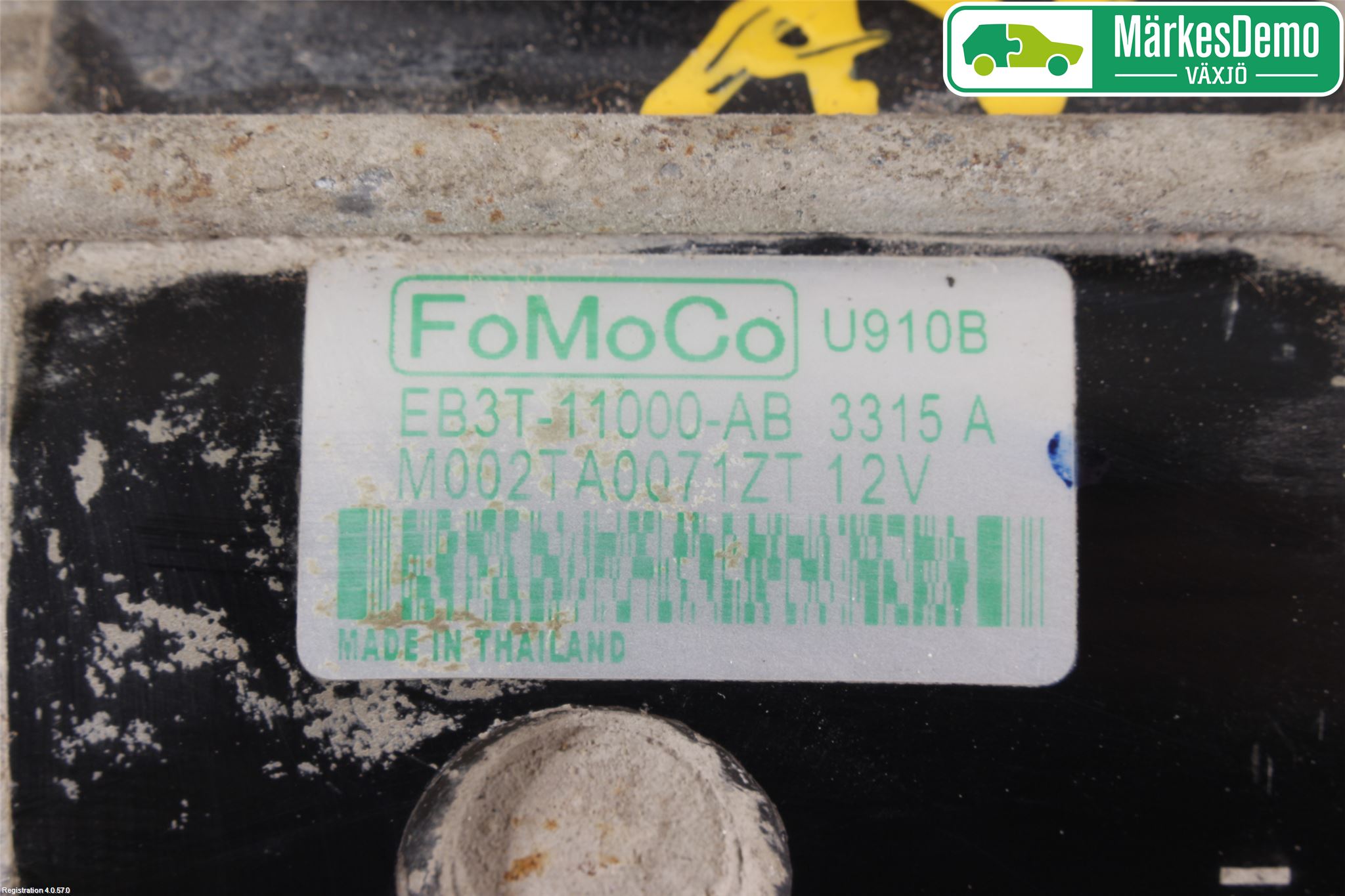 Ford RANGER EU 12-23 Startmotor Diesel