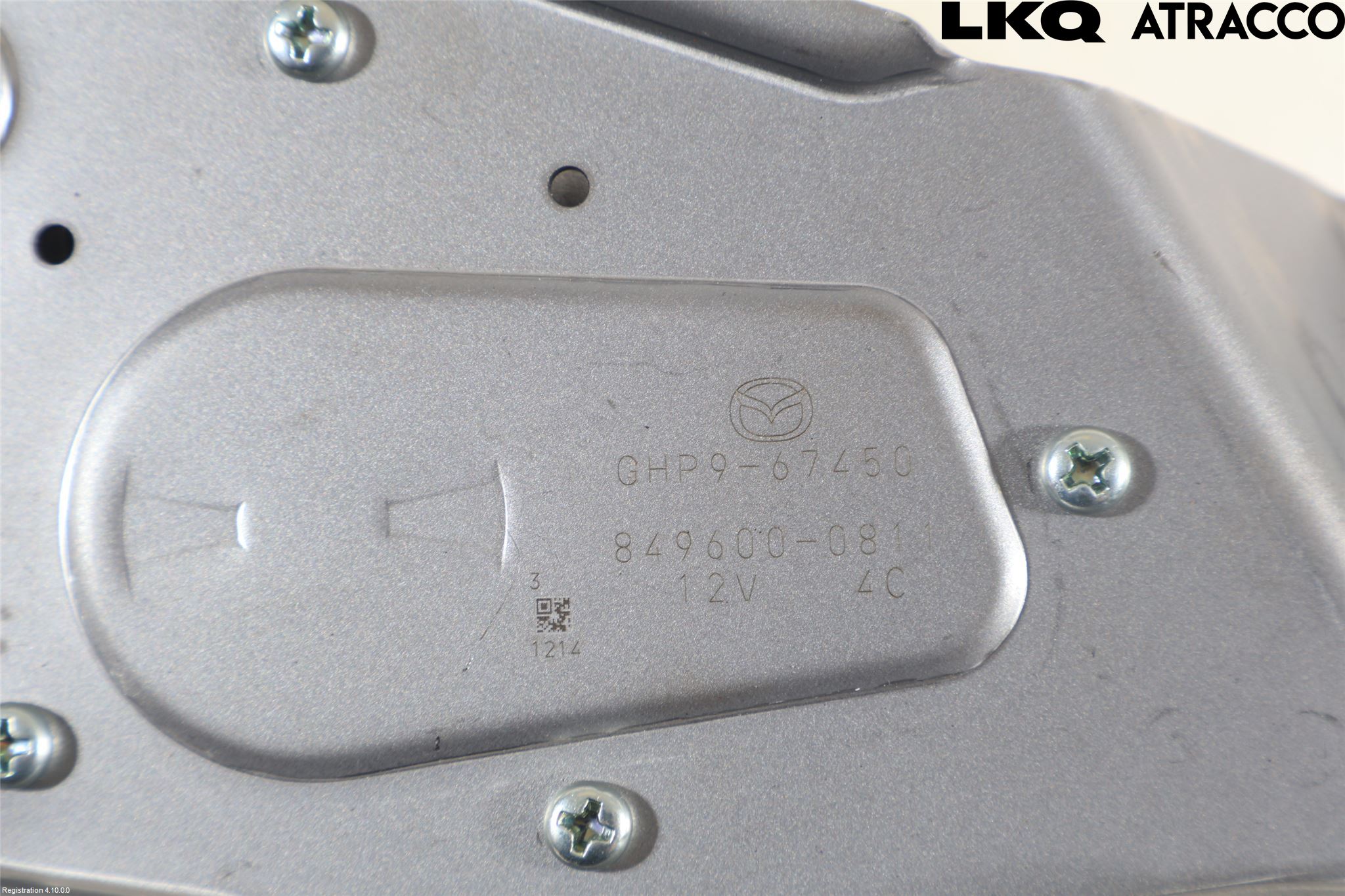 Mazda 6 13- Torkarmotor Baklucka