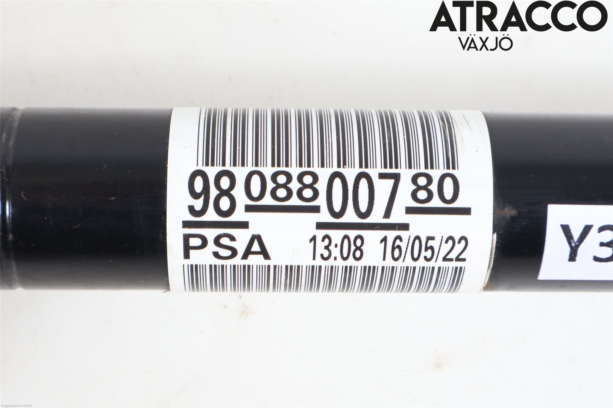 Citroen C3 AIRCROSS 18-23 Drivaxel Fram Höger