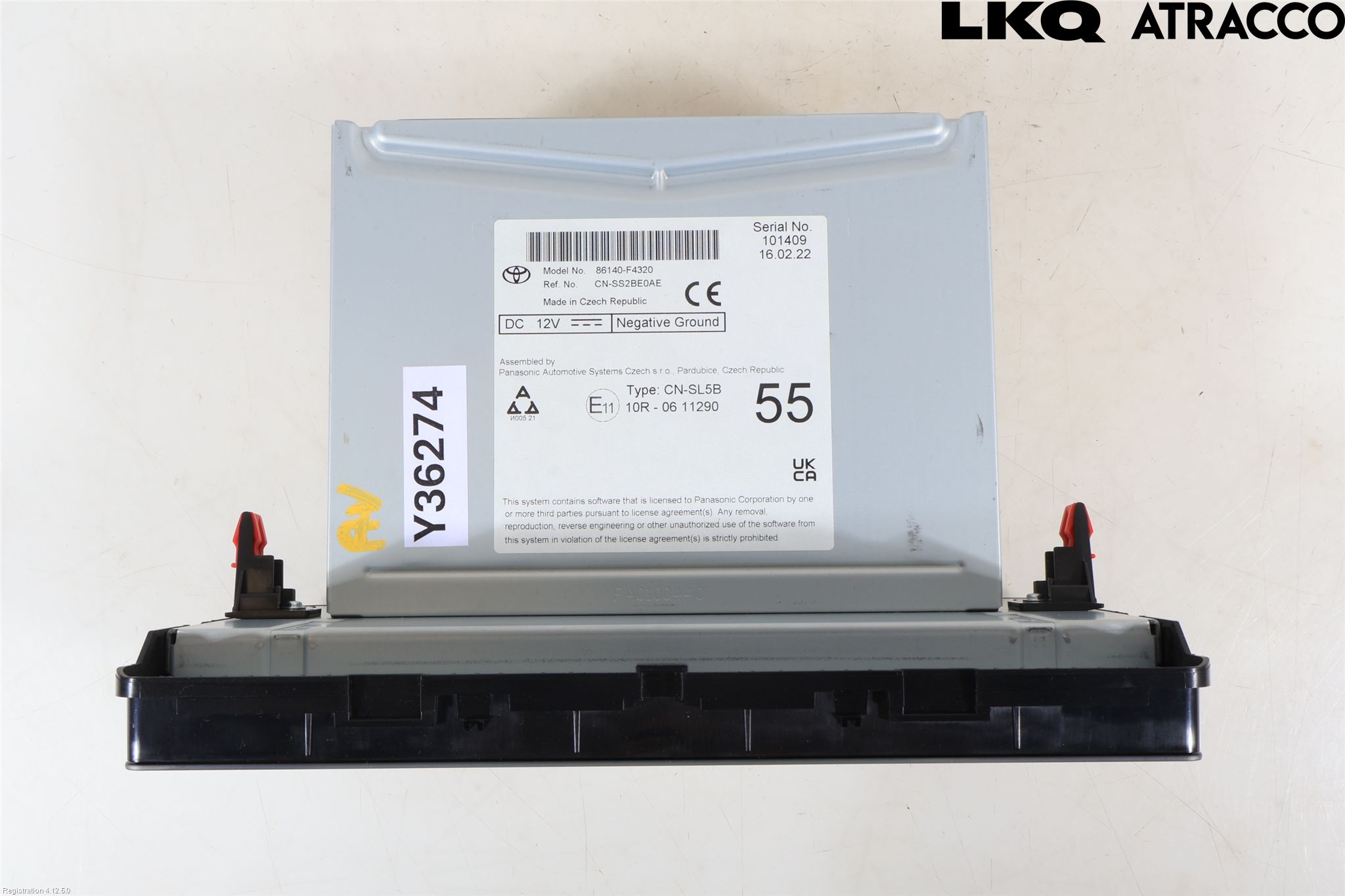 Toyota C-HR 16-23 Cd Radio - Multimediapanel