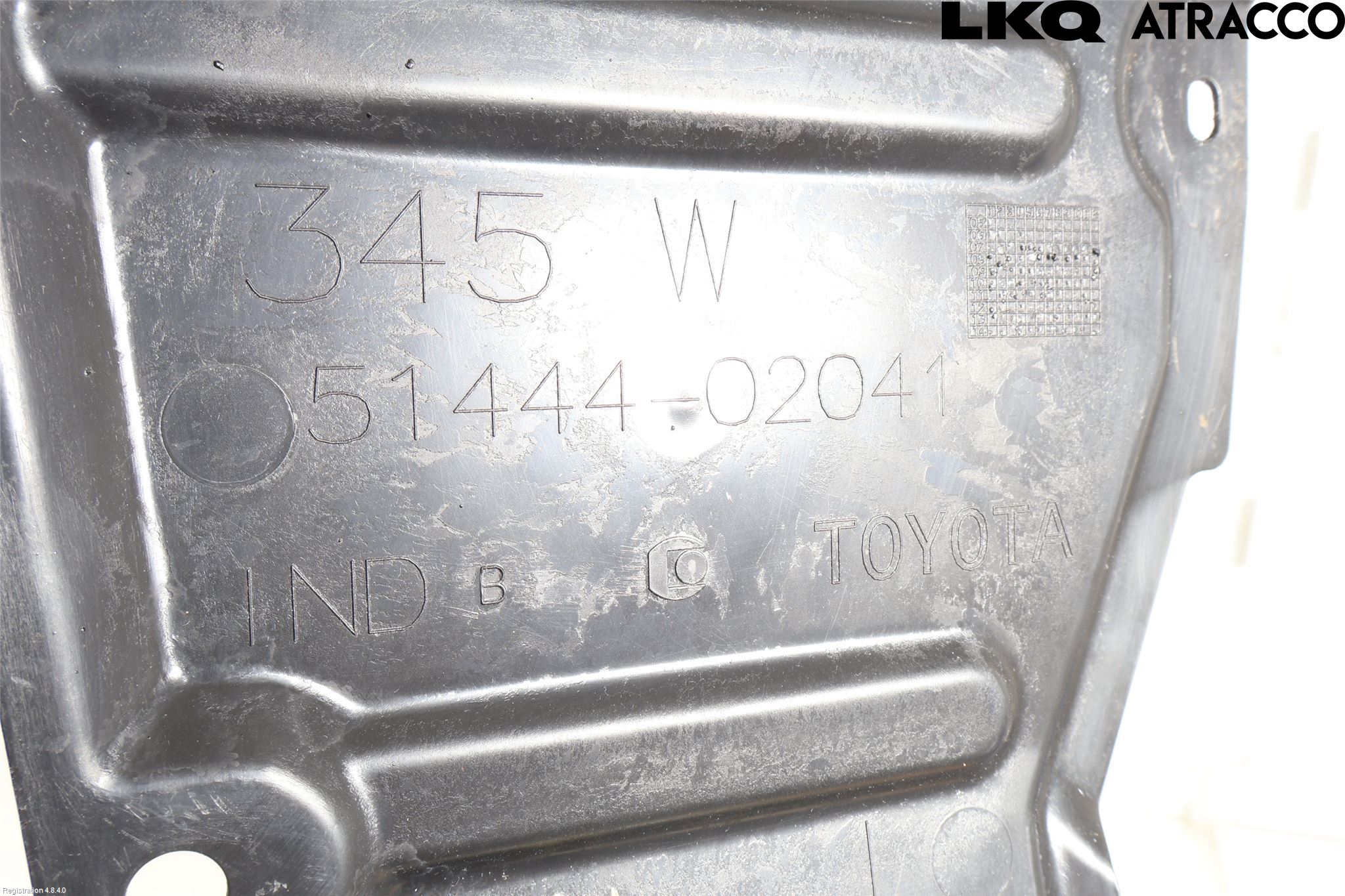 Toyota AVENSIS 09-15 Hasplåt Plåt-Plast