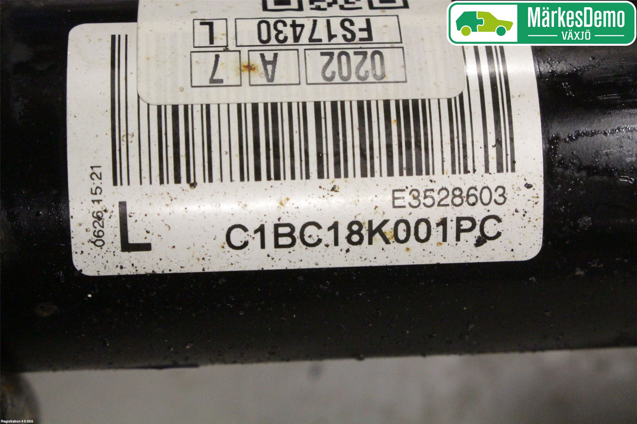 Ford FIESTA 13-17 Fjäderben Fram Vänster