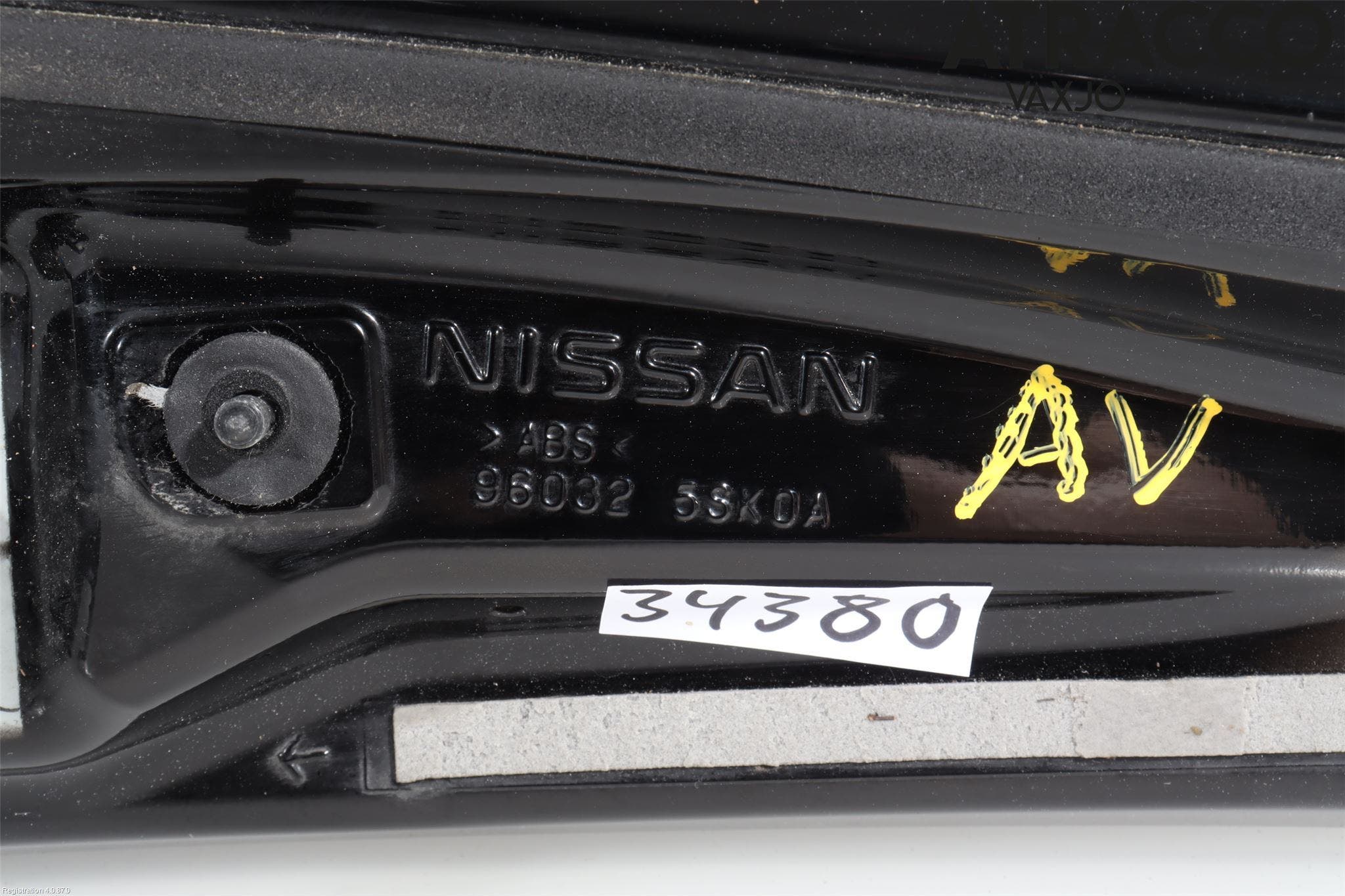 Nissan LEAF 18- Spoiler Baklucka