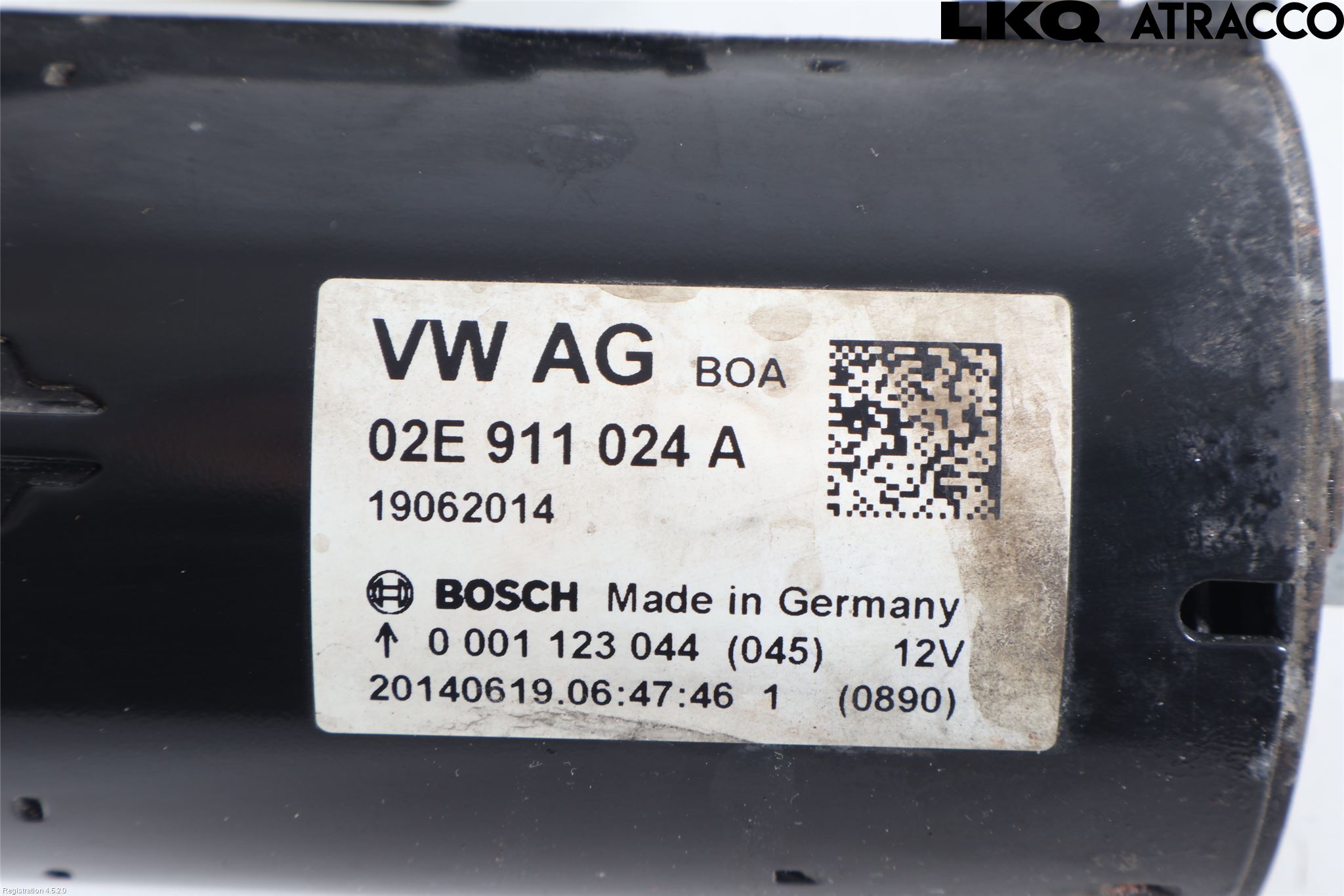 Volkswagen VW CADDY 11-15 Startmotor Diesel