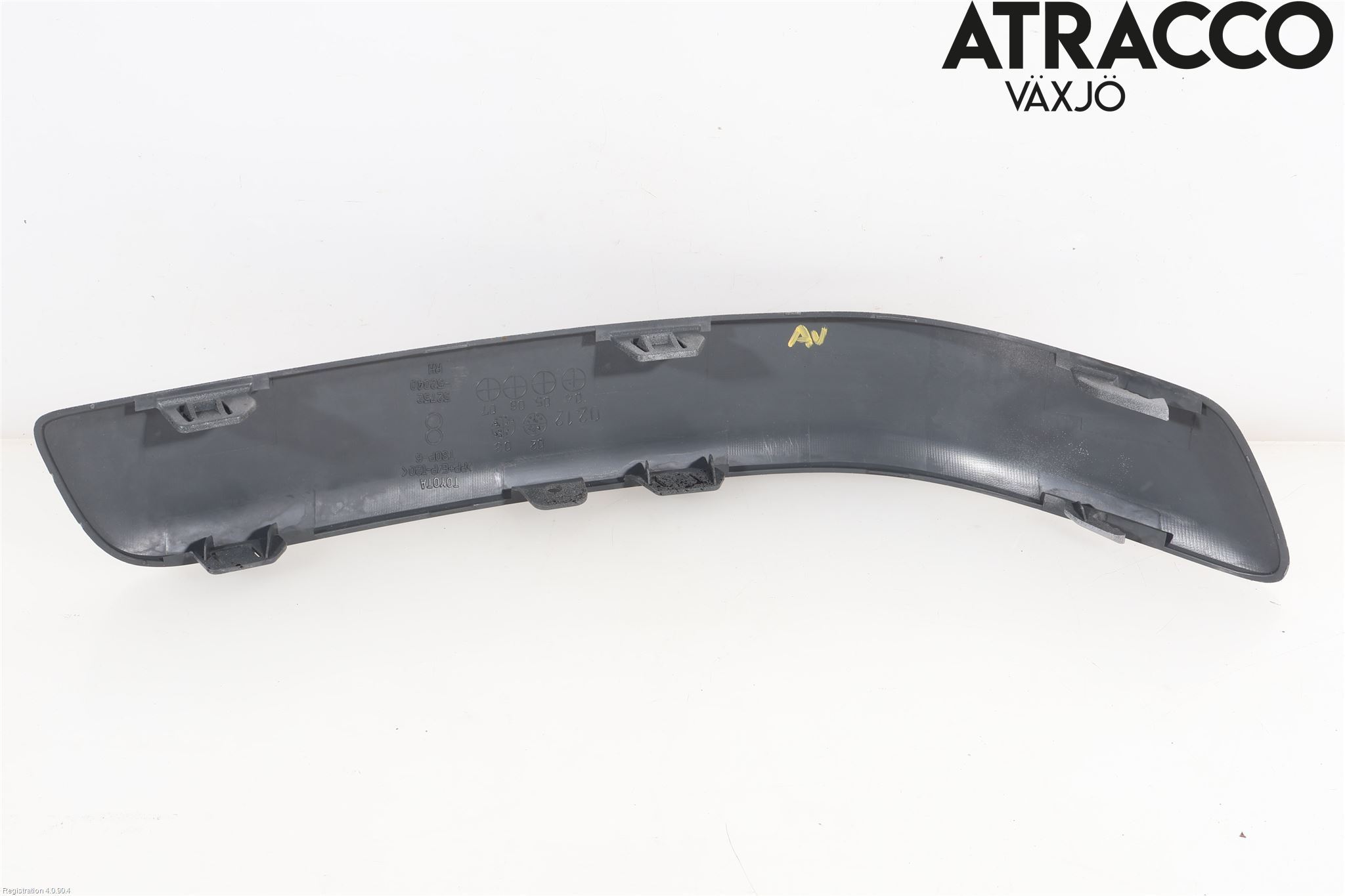 Toyota YARIS P1 03-05 Stötfångarlist Bak