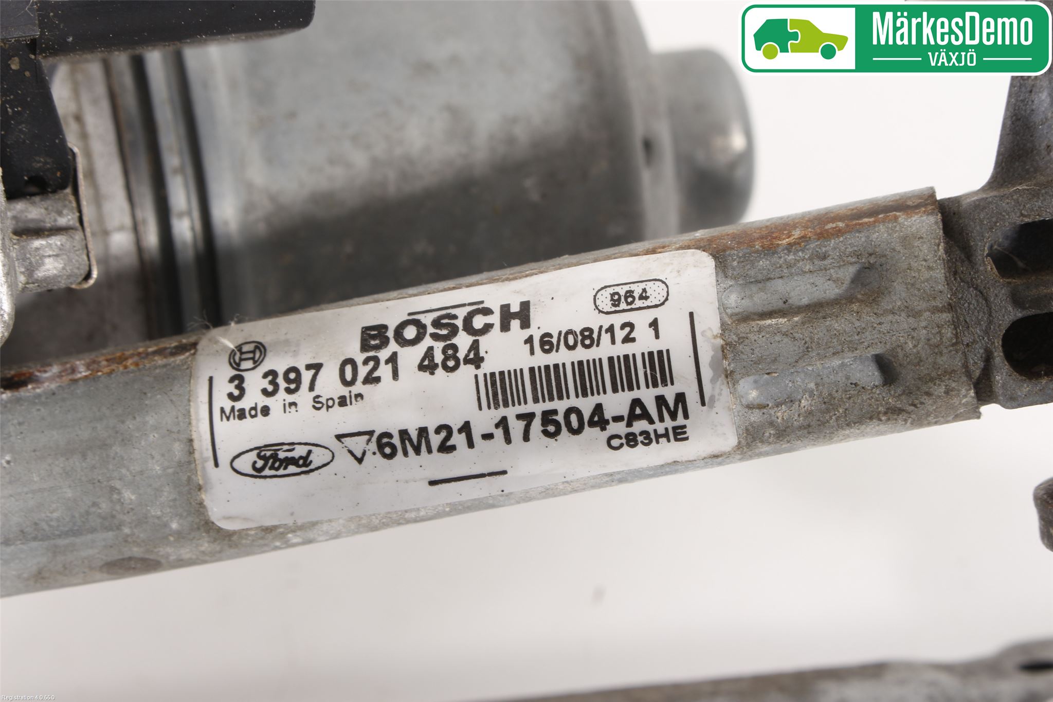 Ford S-MAX 06-15 Torkarmotor Vindruta